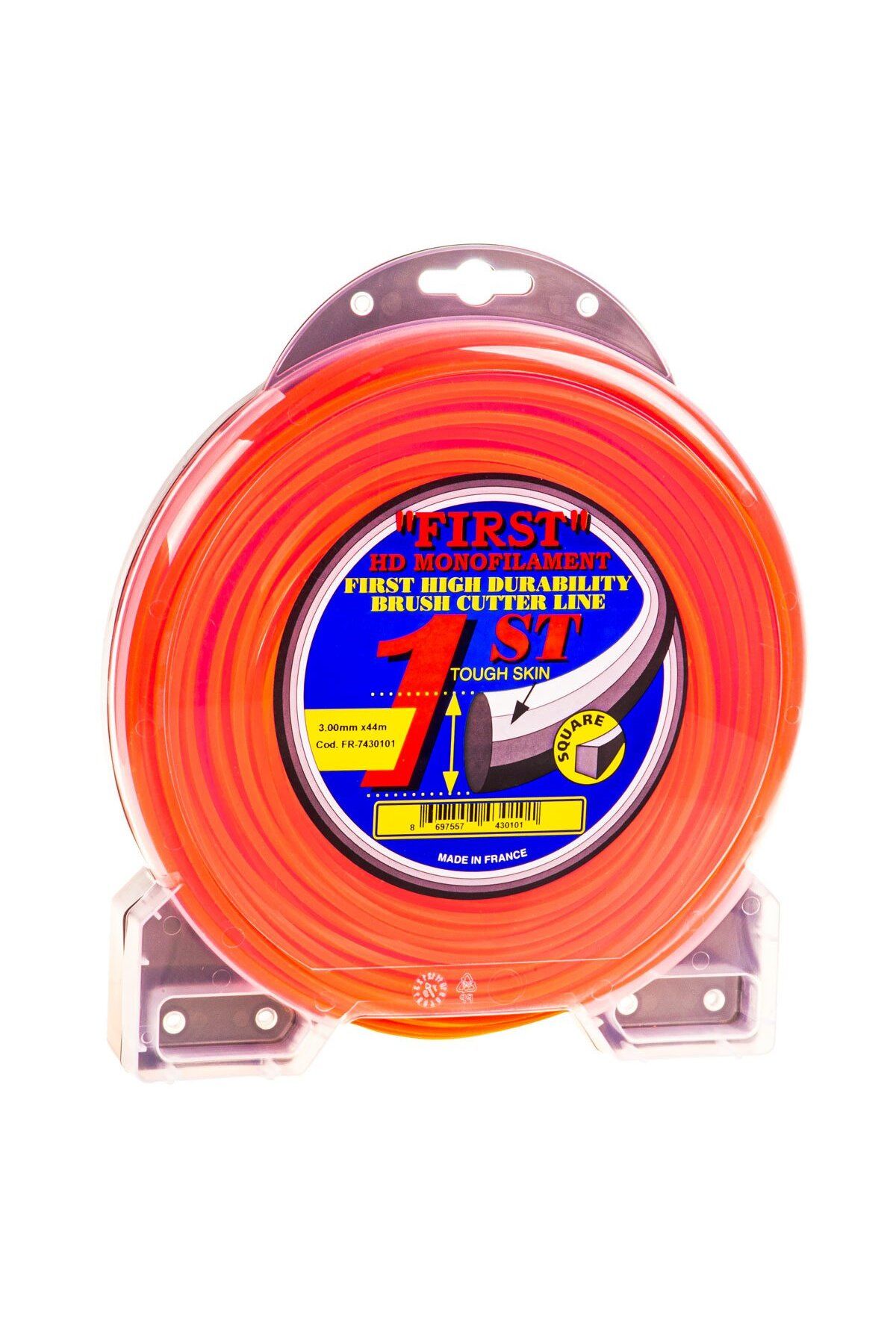 First 7430101 Misina 3.0mm 44 Metre 4 Köşeli Silikonlu