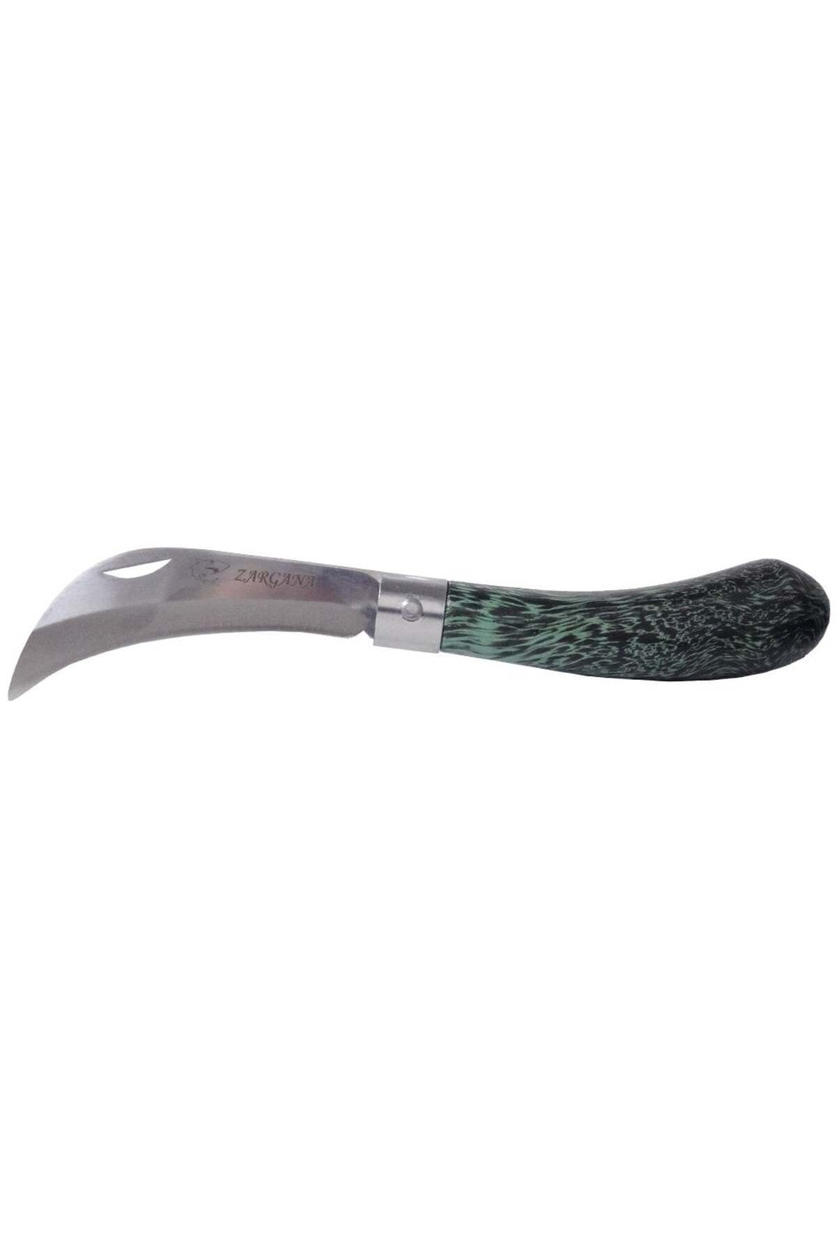 zargana Aşı Bıçağı Eğri Ağız Sap 19cm - Denizli
