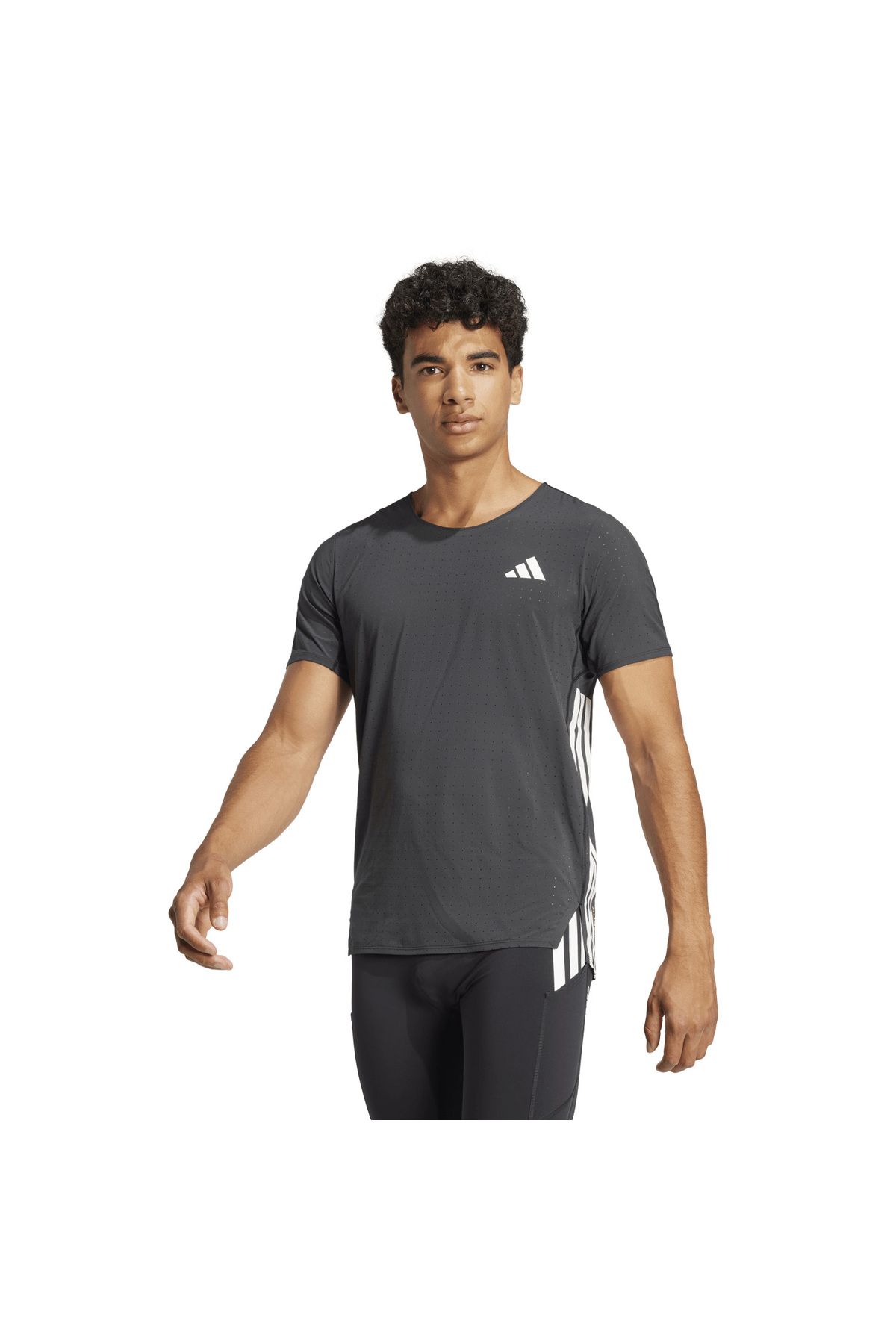 تی شرت رانینگ مشکی مردانه آدیزرو adidas