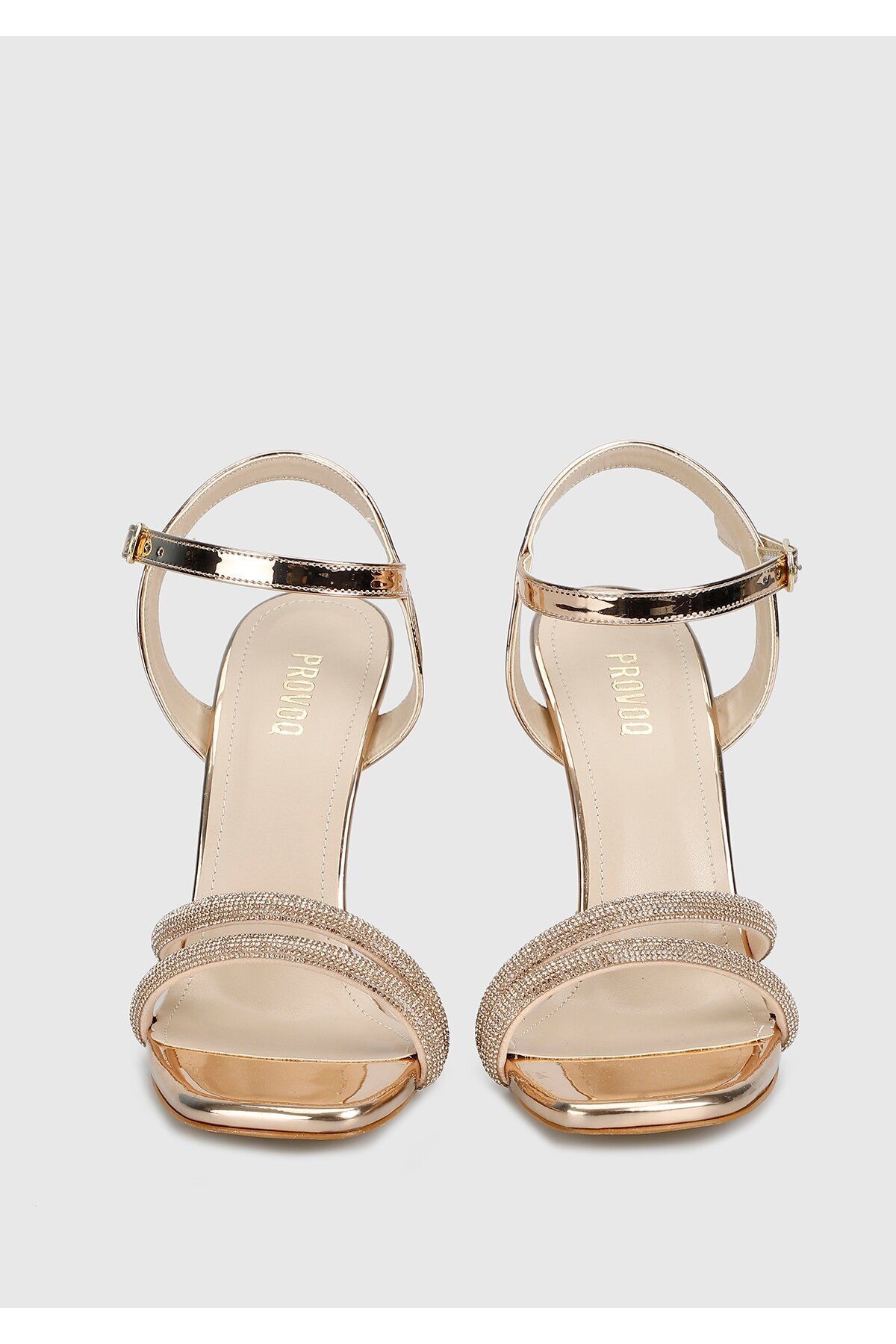 Provoq-Sandale Rose pentru damă - Tocuri înalte elegante și confortabile 3