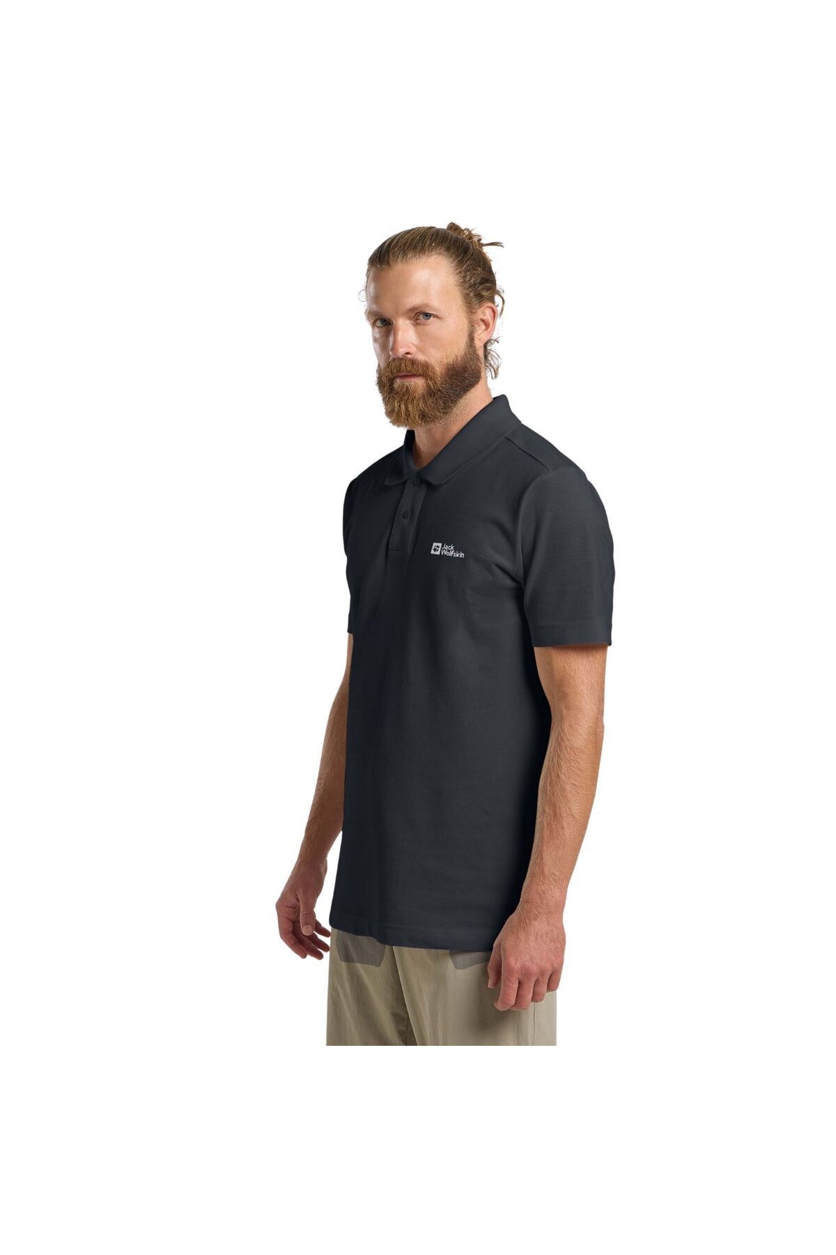 تی شرت مردانه 1809301tr Essential Polo M Navy Blue Jack Wolfskin