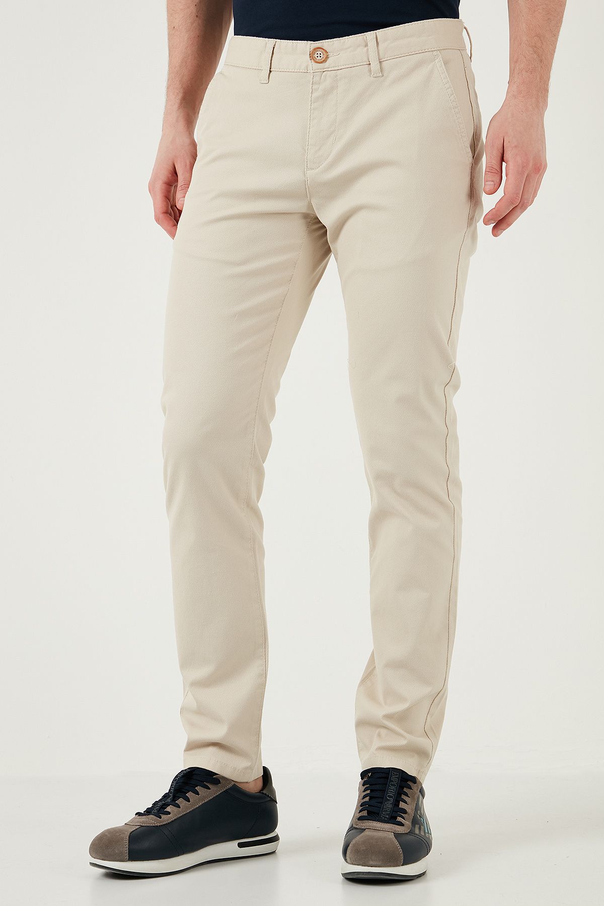 U.S. Polo Assn.-U.S. Polo Cotton Slim Fit Regular Waist Skinny Leg Pants Men's Trousers G081Sz 0782098518 3