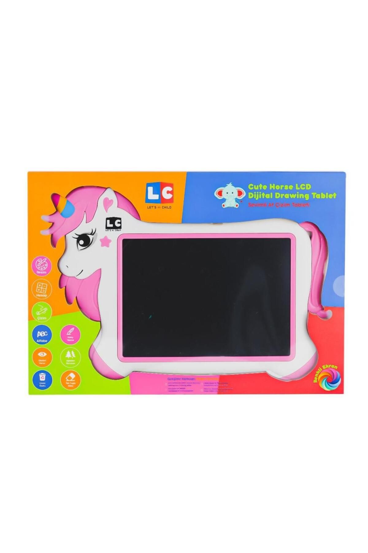 ShopZum Lc-31066 Sevimli At Çizim Tableti 10 Inç -Lets Be Child