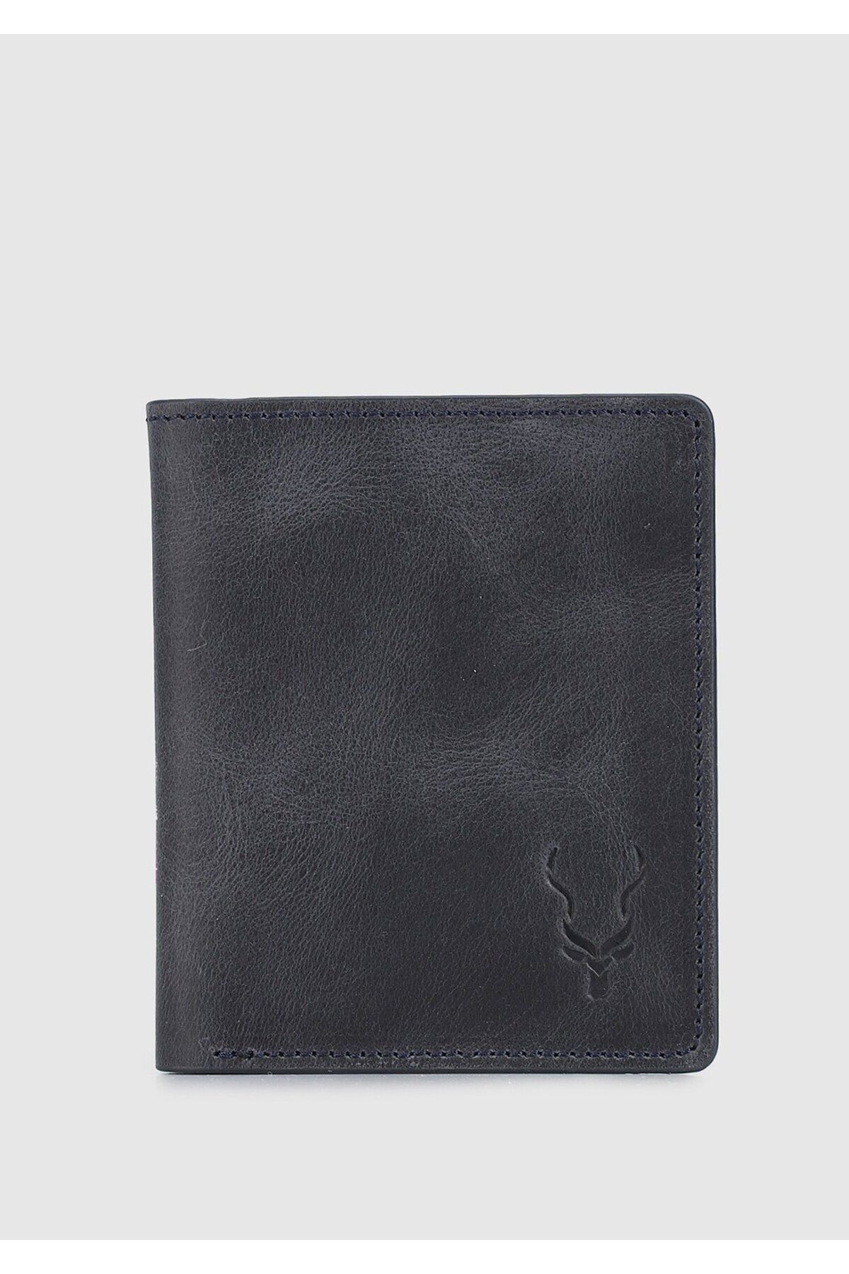 کیف پول چرم طبیعی آبی ناوی Carrera Car0020 Carrera