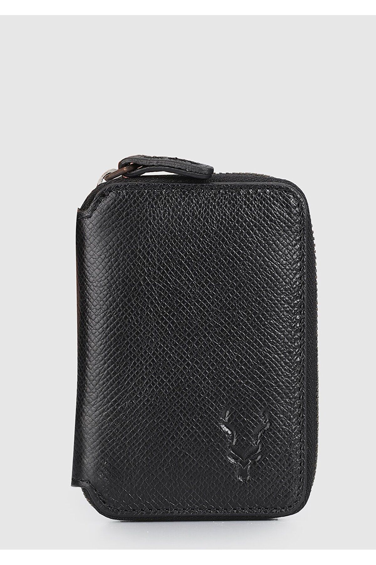 کیف پول چرم اصل مشکی Car007 Carrera