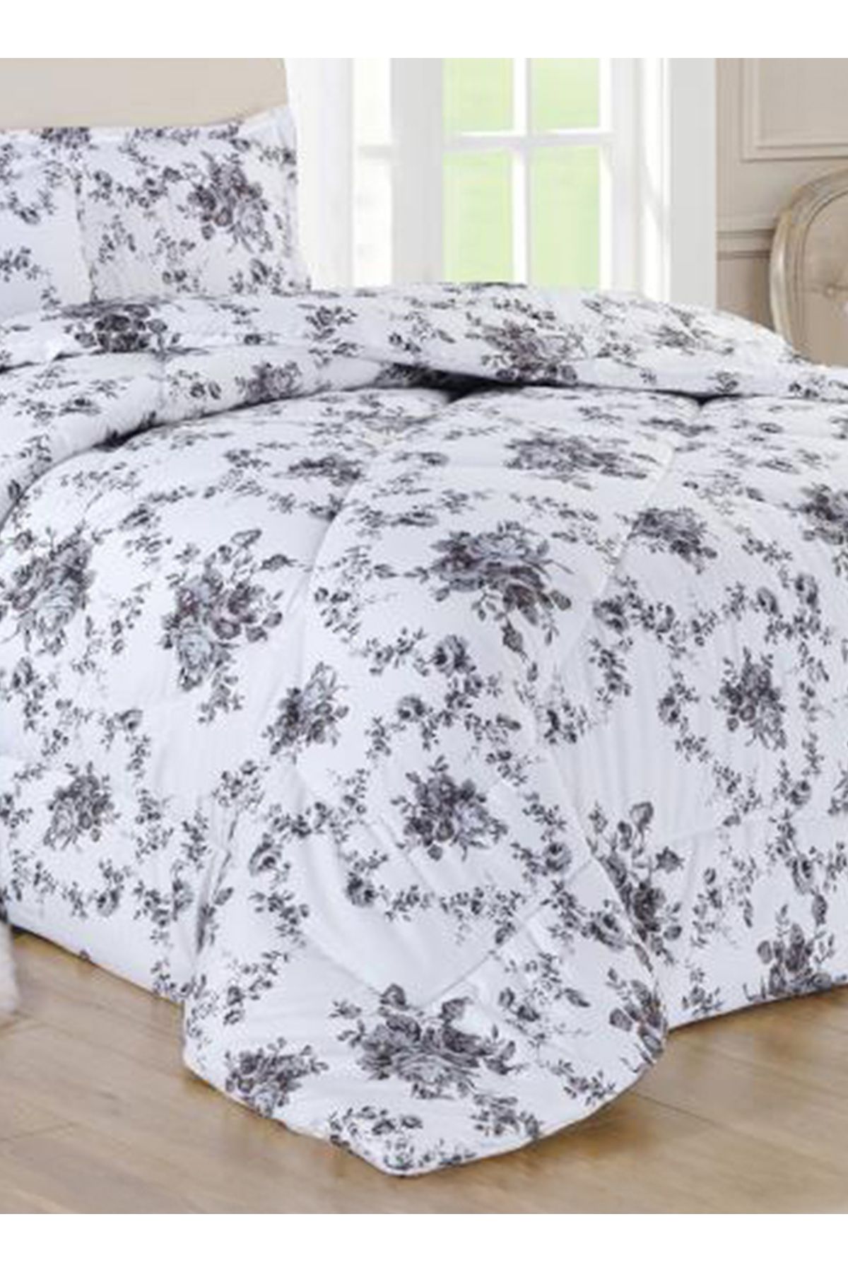 Generic-Comforter Set 4 Piece Single Size Elegant Bedspread Lightweight Comforter Suitable for All Seasons 3