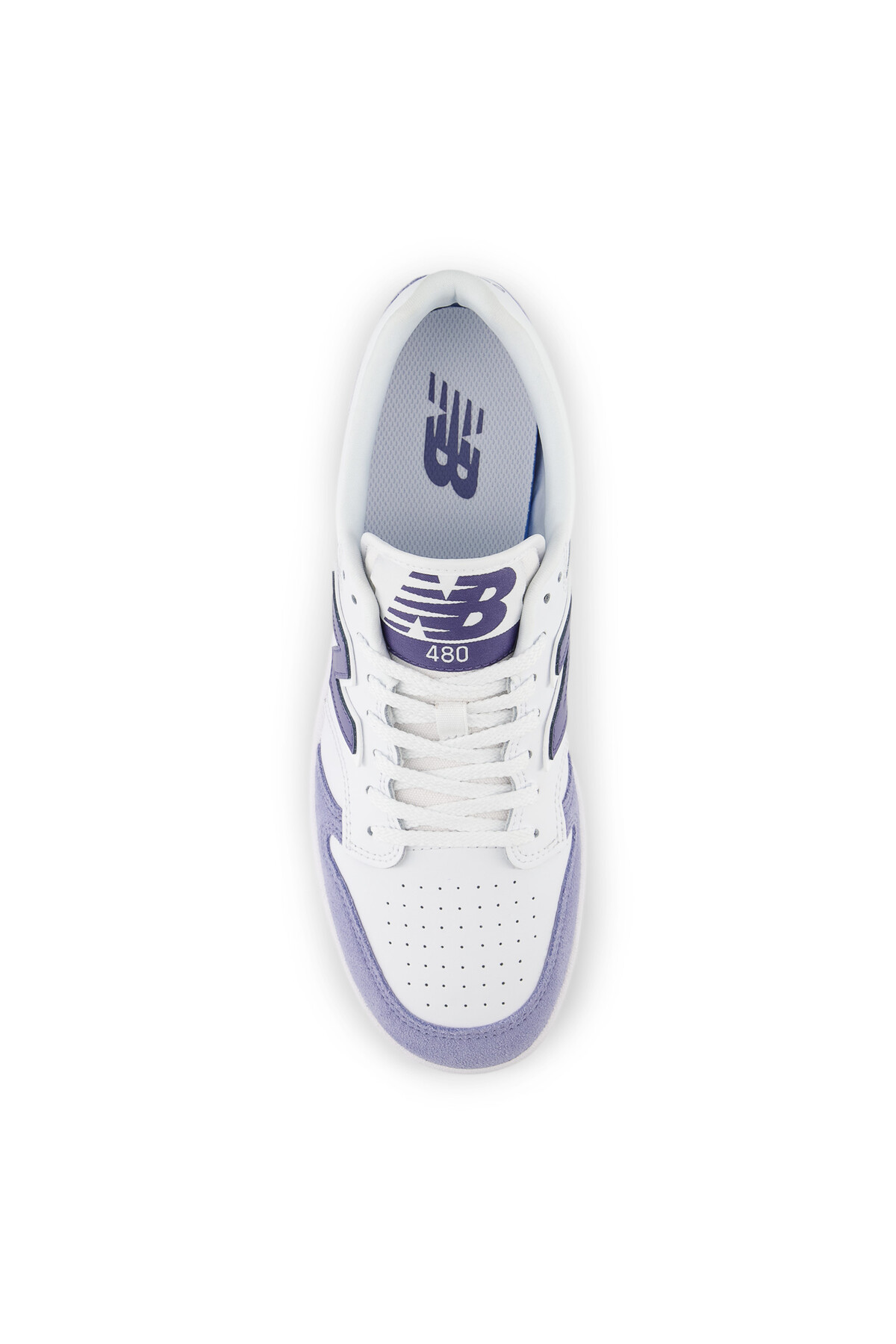 کفش اسنیکر نیو بالانس مردانه منسوجات سفید        کژوال/روزمره | New Balance BB480LXB CN - تصویر 8