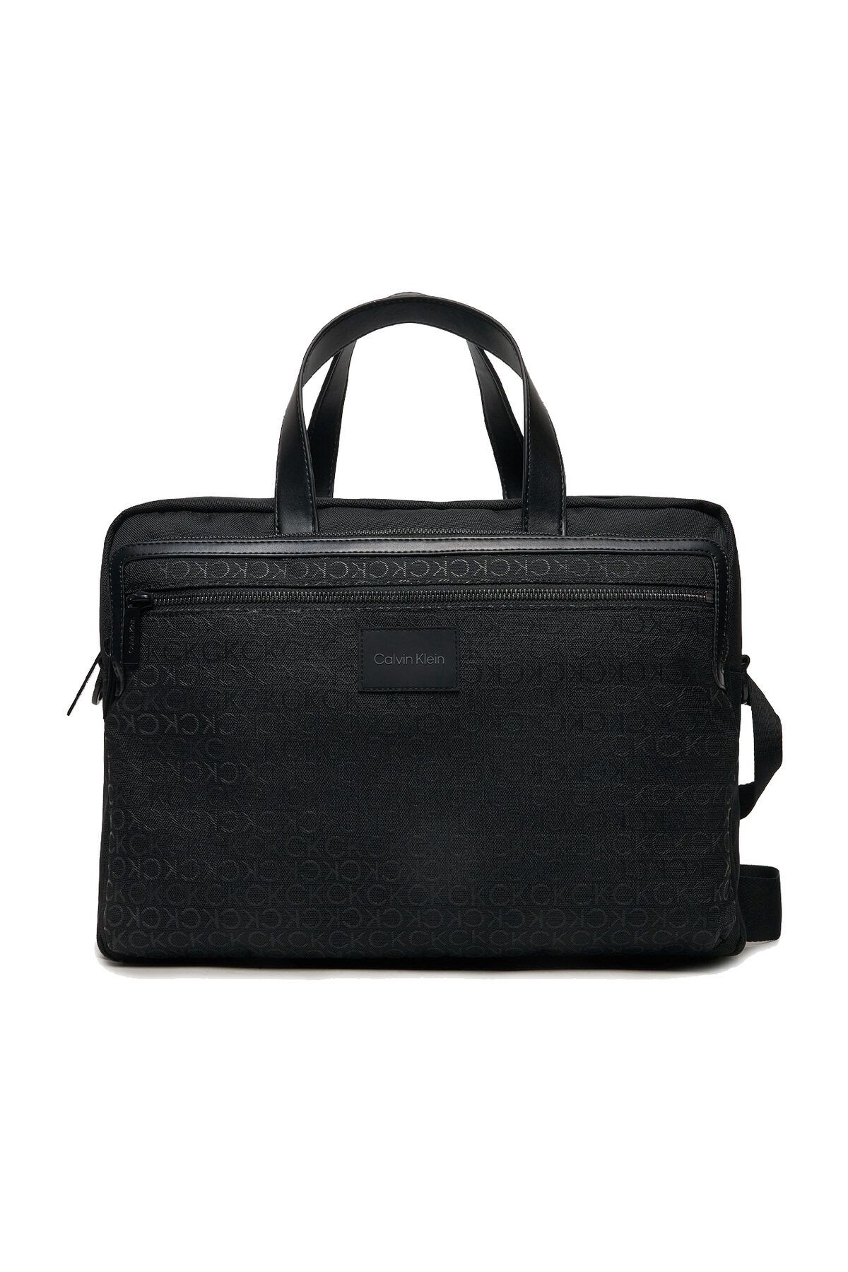 Calvin Klein Czarna Męska Torba Na Laptopa Ck Remote Conv. Mężczyzna - Standard