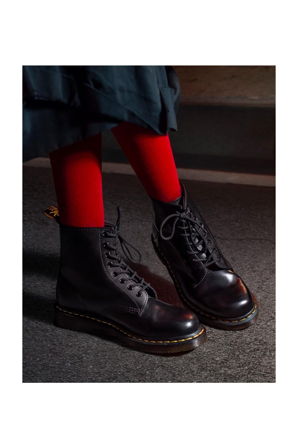 Dr. Martens-1460 Czarny Gładki 7
