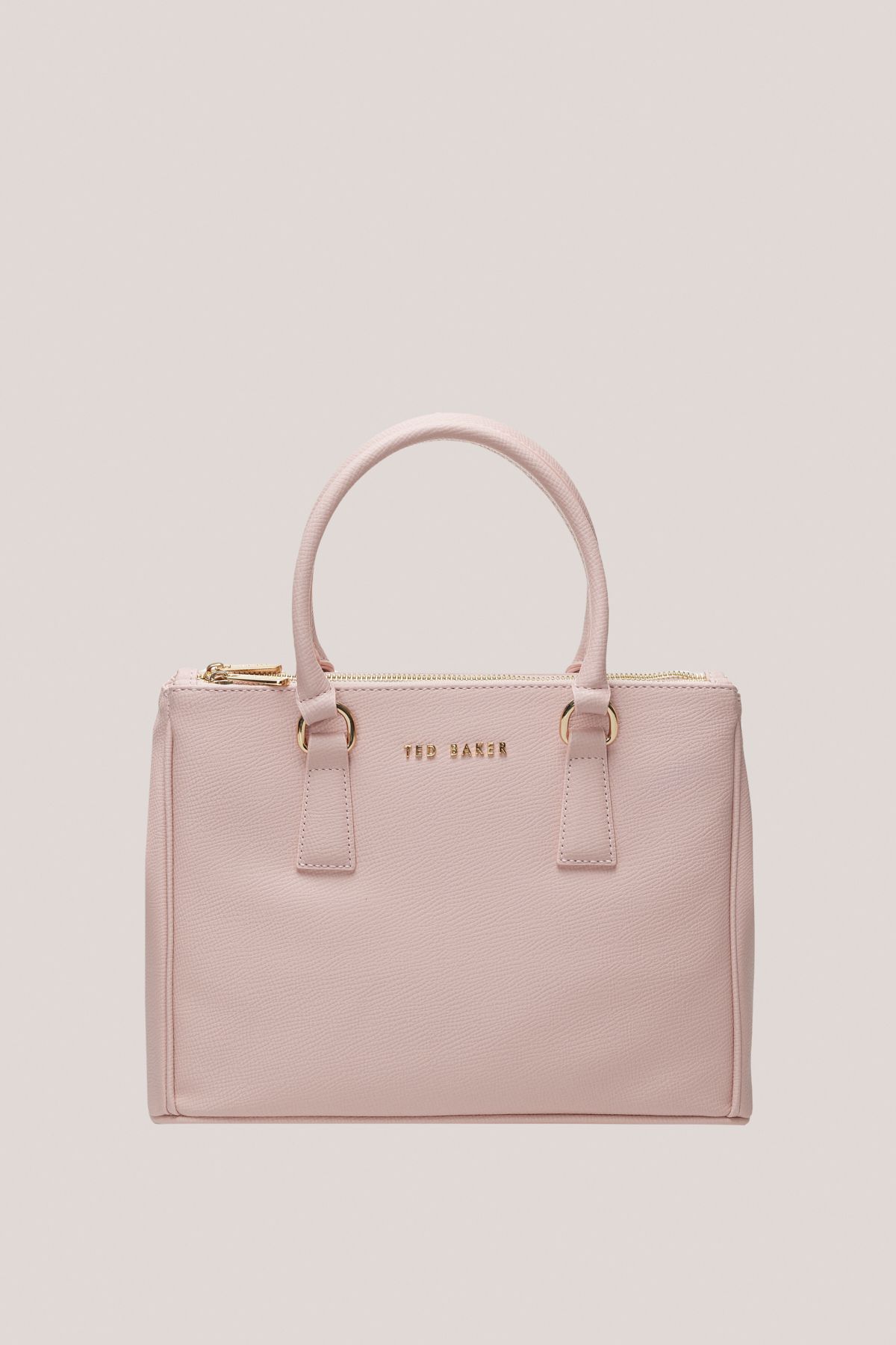 Ted Baker-حقيبة يد جلدية صغيرة مطبوعة 1