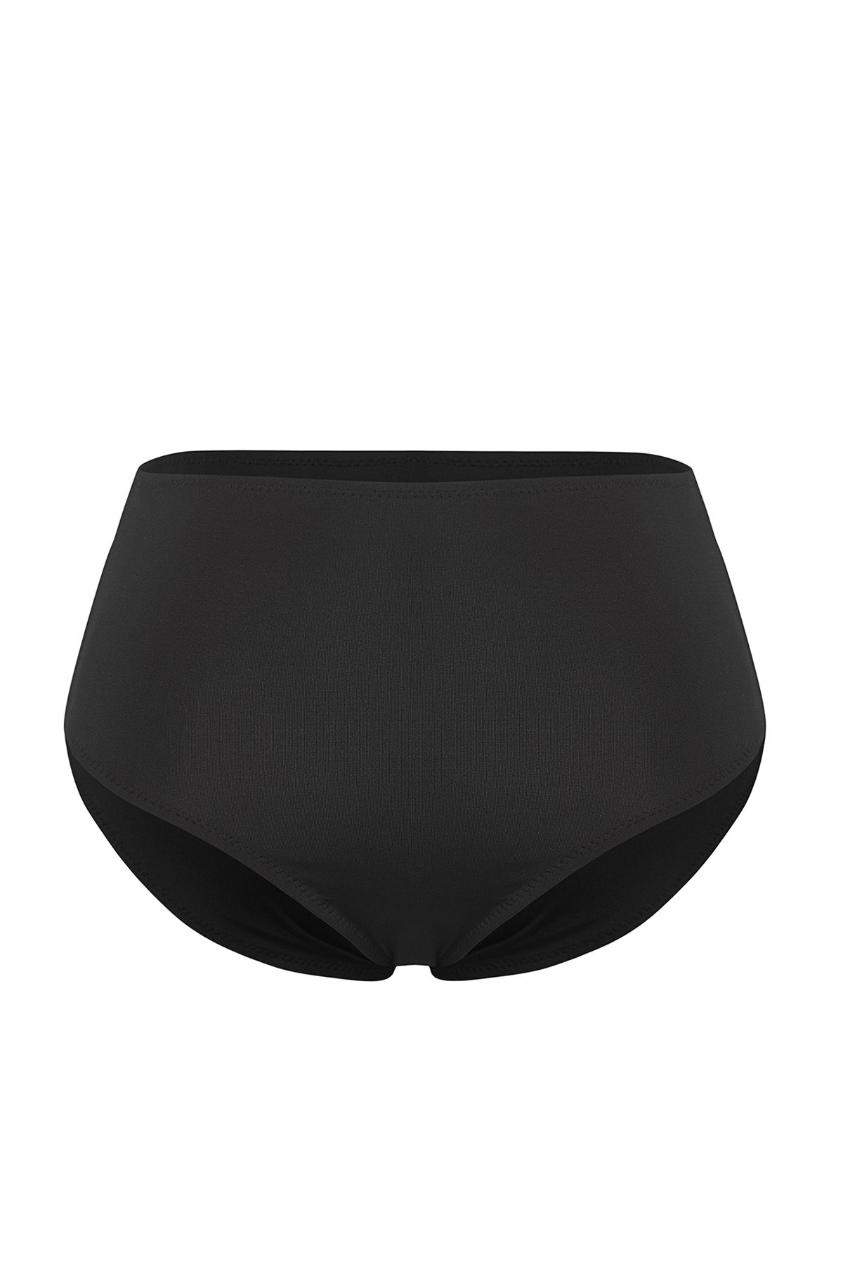 Trendyol Curve-Μαύρο απλό σετ μπικίνι Pareo 2 τεμαχίων TBBSS25CR00003 9