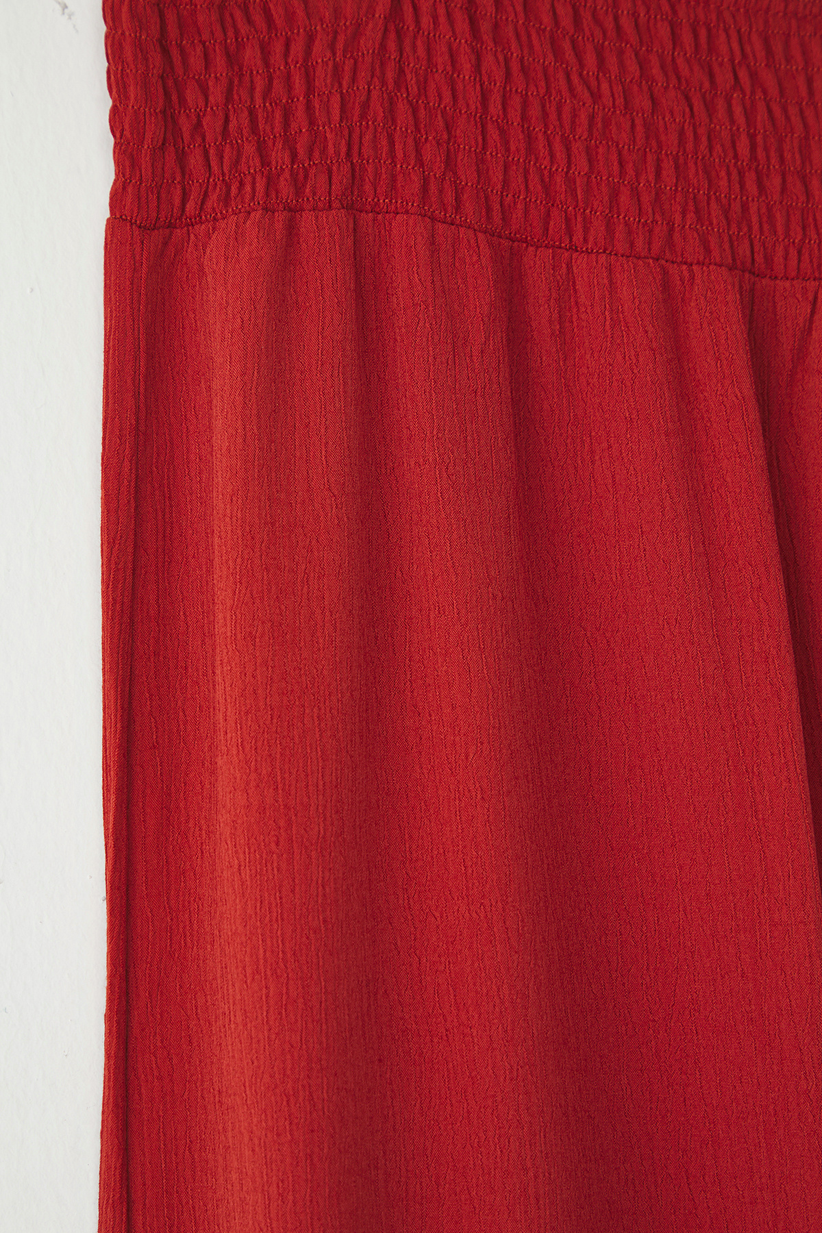 Trendyol Curve-Imbracaminte de plaja cu talie inalta din gresie Pantaloni marimi mari TBBSS25AR00000 7