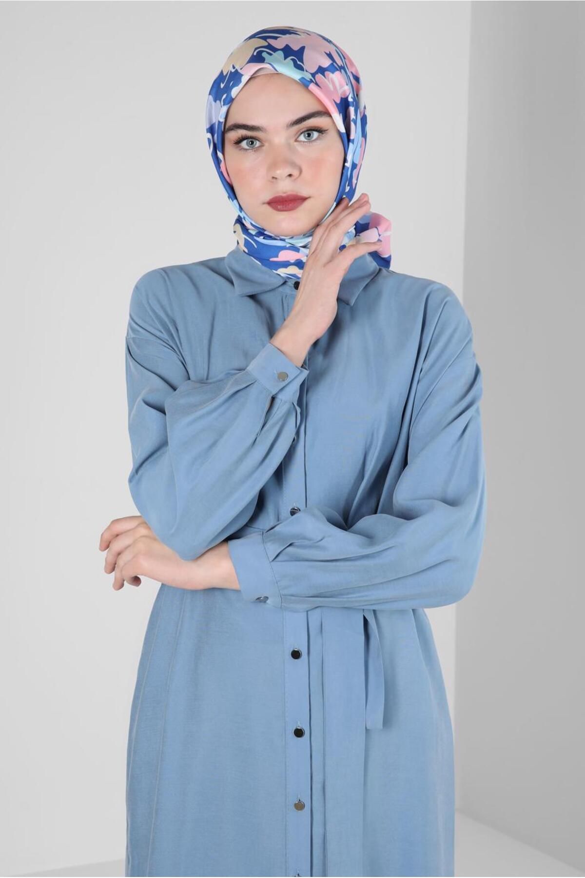 تونیک کمربند پلیسه 42702 Alvina