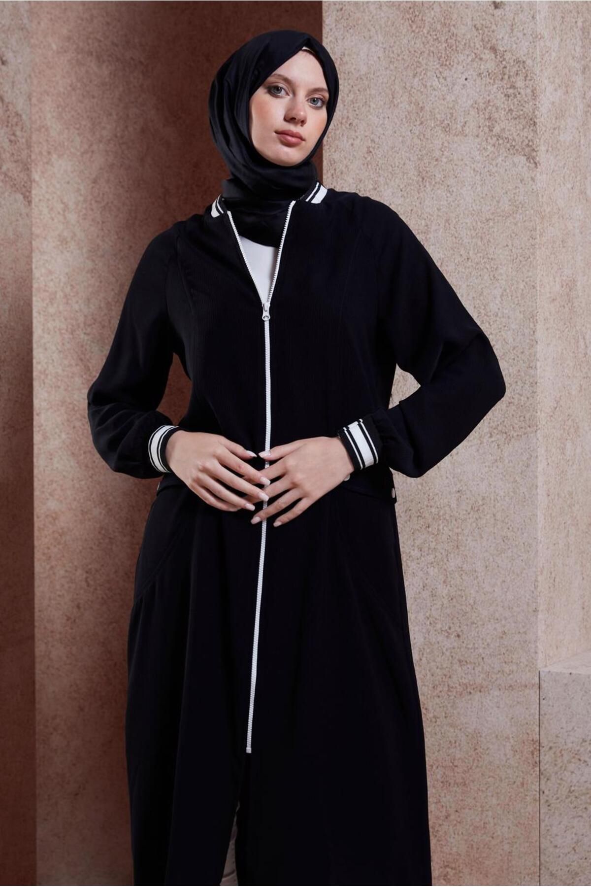 زیپ دار HIJAB WEAR AND GO 44533 Alvina
