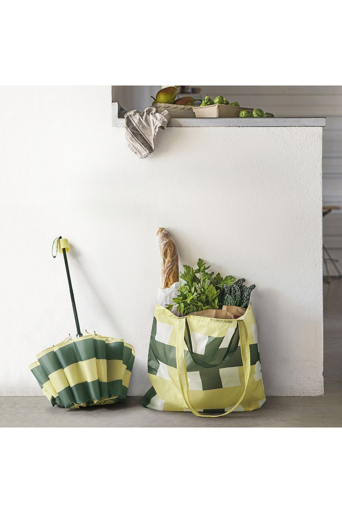 IKEA-SKYNKE Carrier Bag, White/Multicolour, 45 x 36 cm 5