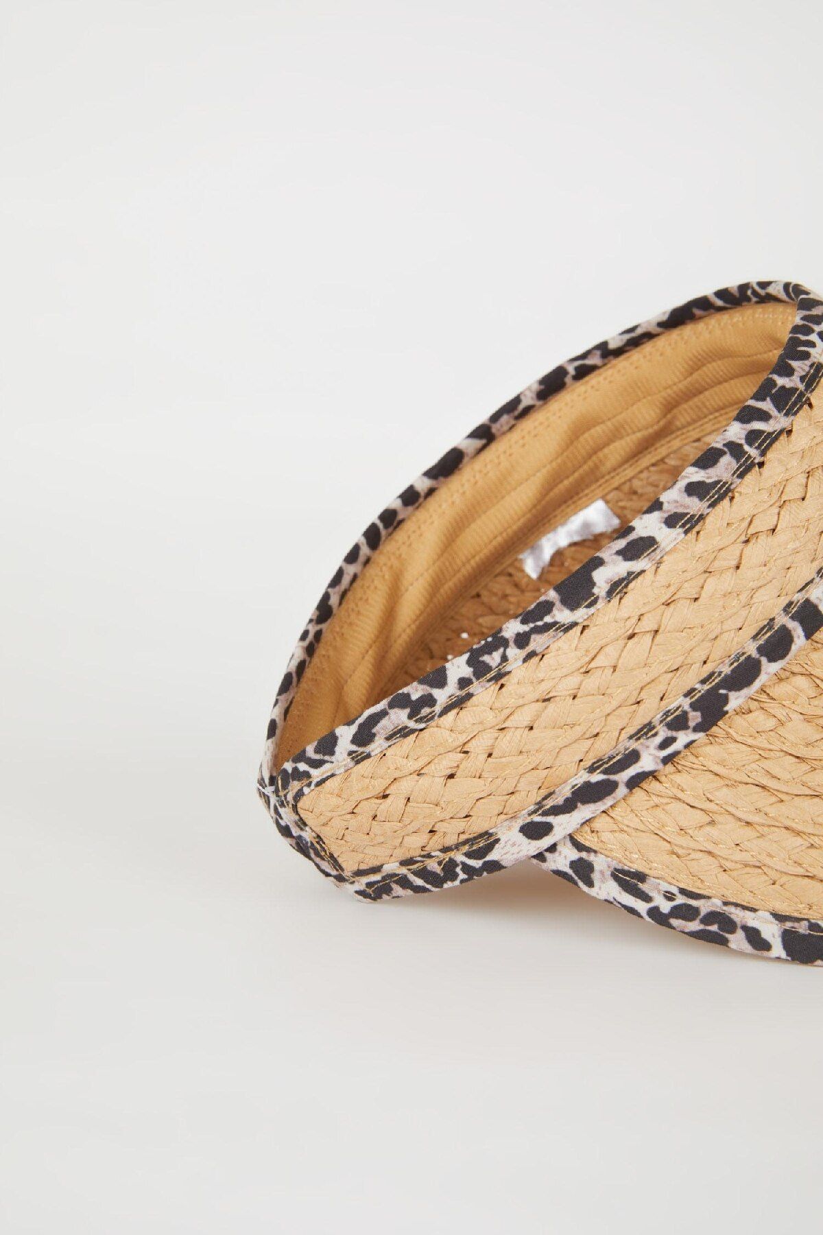 DeFacto-Damen-Strohhut mit Leopardenmuster – T8445AZ24SM 6