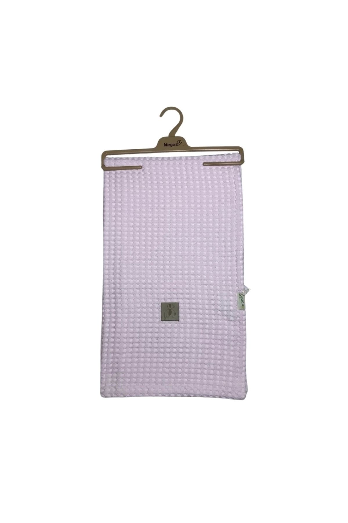 Bibaby Biorganic Bebek Pike Battaniye 100x115 cm 64712 Pembe