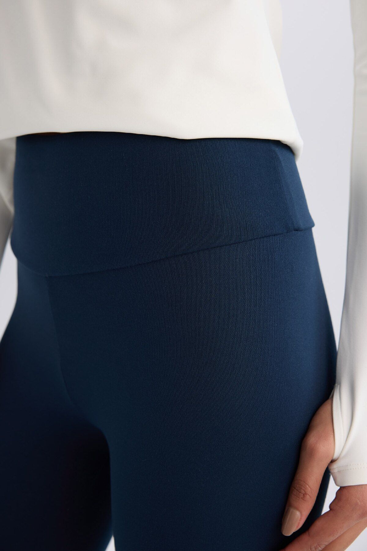 DeFacto-Defactofit Waist Hugging Athlete Leggings B4590Ax24Wn 5