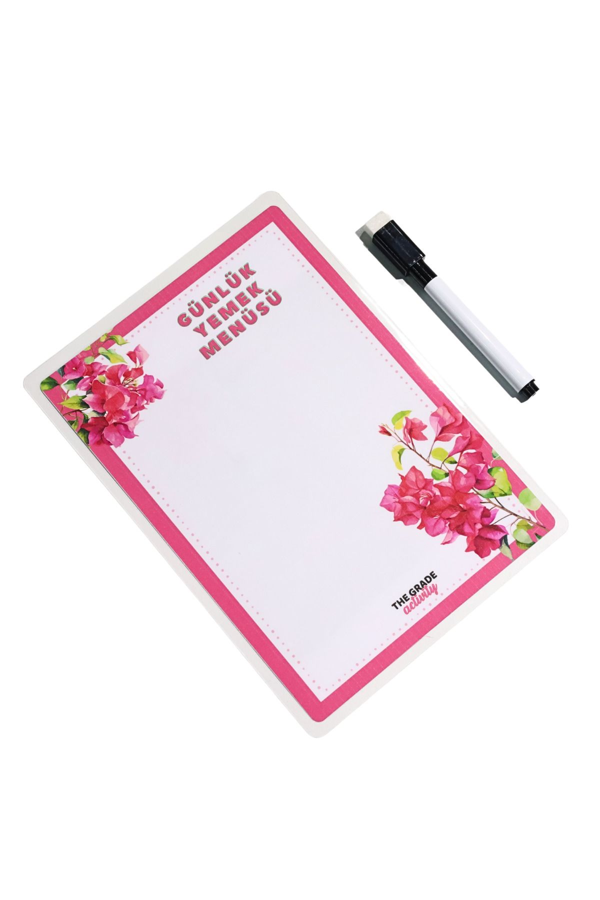 The Grade-Summer-Sil Notepad My Meal List Refrigerator Notepad.Magnetic Refrigerator Notepad.Magnet Notepad.21X15Cm 6