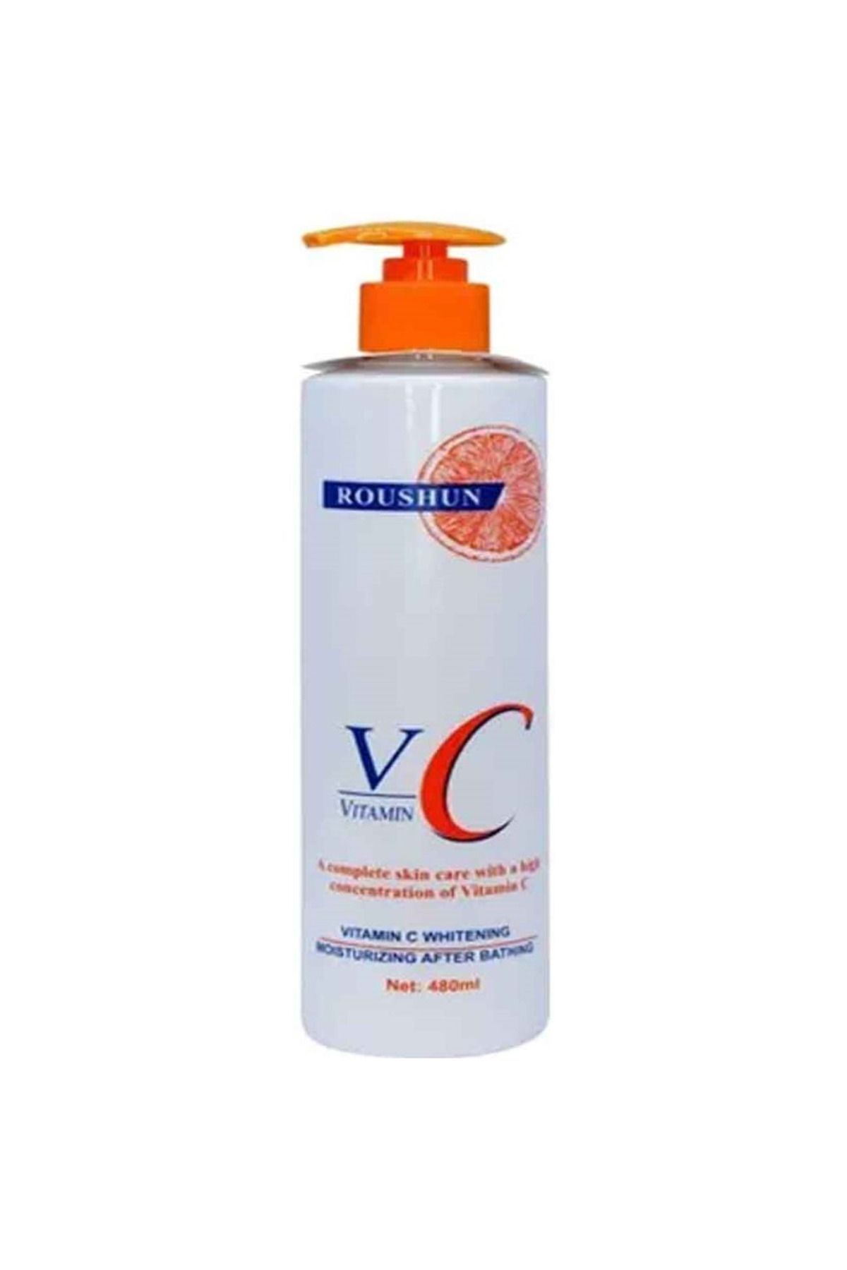 RousHun-Vitamin C Body Lotion – Brightening & Hydrating Formula for Radiant Skin (480ml) 1