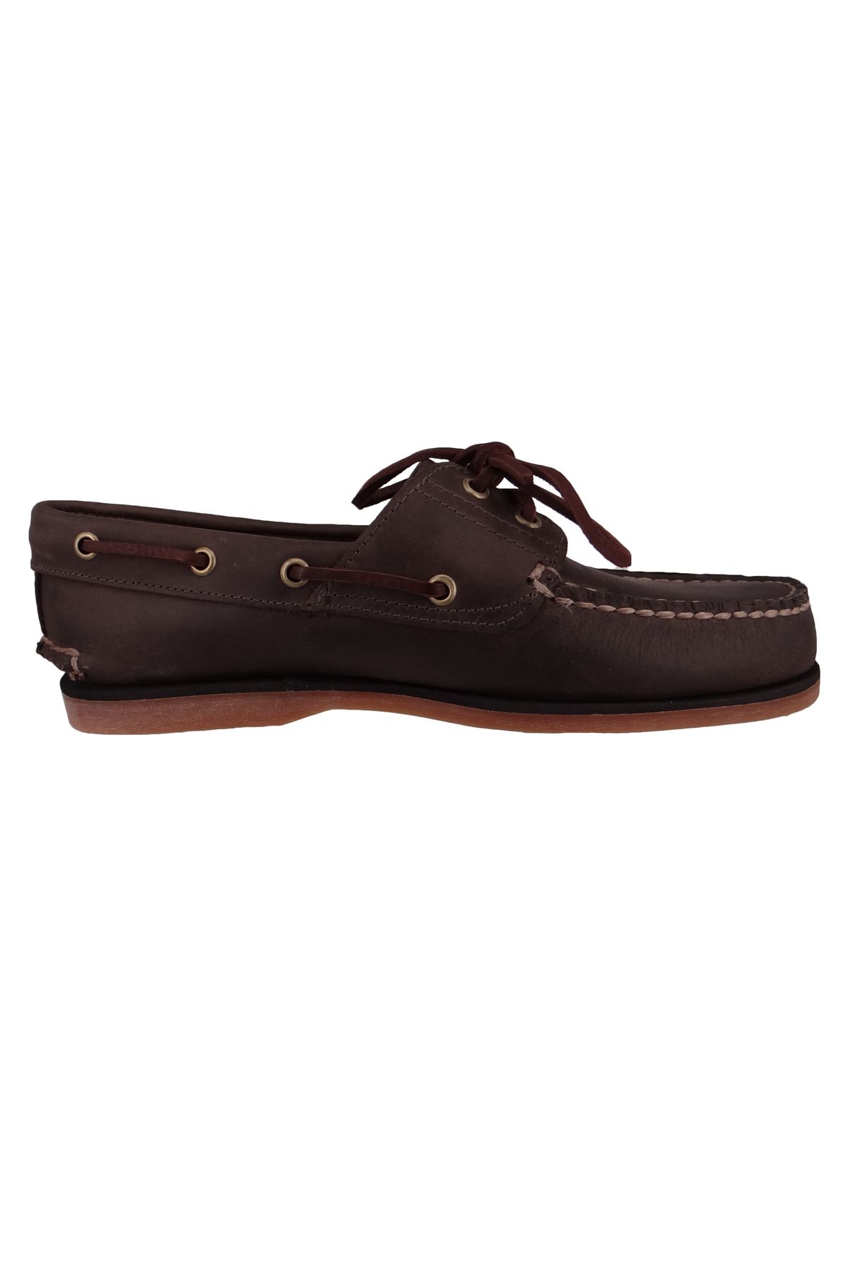 Timberland-Herren Segel-/Bootsschuhe Halbschuhe Classic Boat TB0A2GEREL71 Grau Medium Grey Leder 5