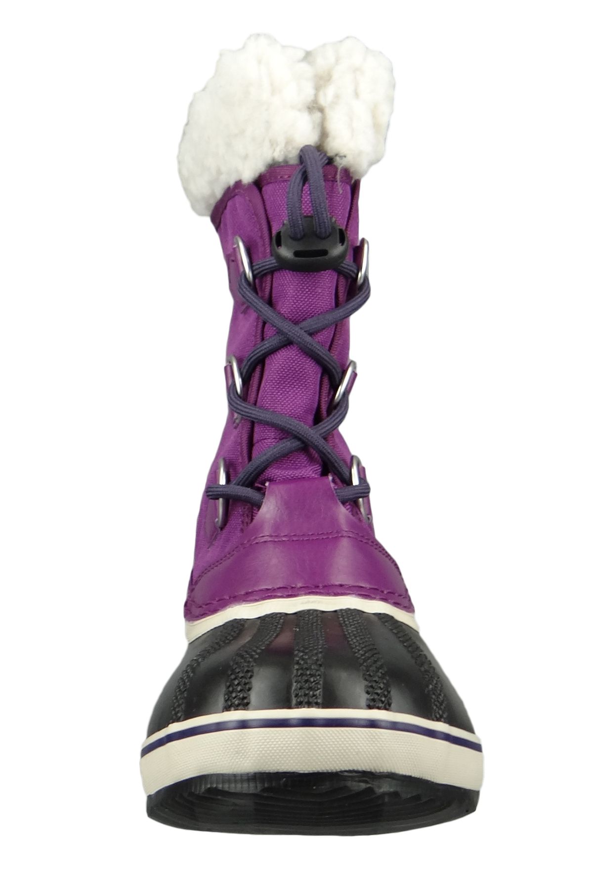 Sorel-Kinder Winterstiefel Gefüttert Yoot Pac Nylon Wild Iris Dark Plum Lila Ny1962-594 2