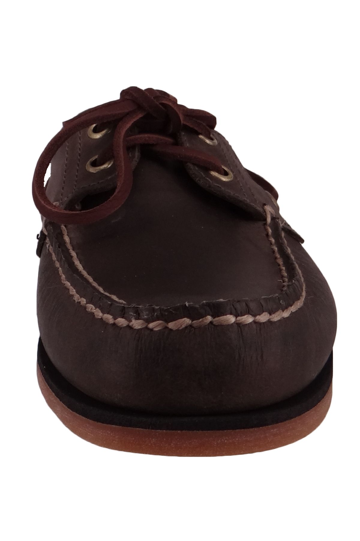 Timberland-Herren Segel-/Bootsschuhe Halbschuhe Classic Boat TB0A2GEREL71 Grau Medium Grey Leder 6
