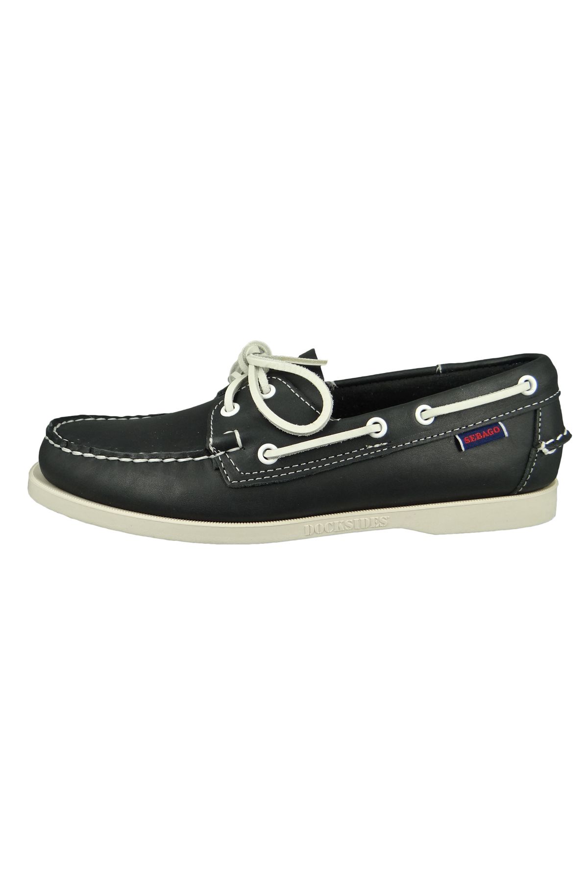 Sebago-Portland 7000H00 Herren Halbschuhe Segel-/Bootsschuhe Leder Blau 908 Blue Navy 3