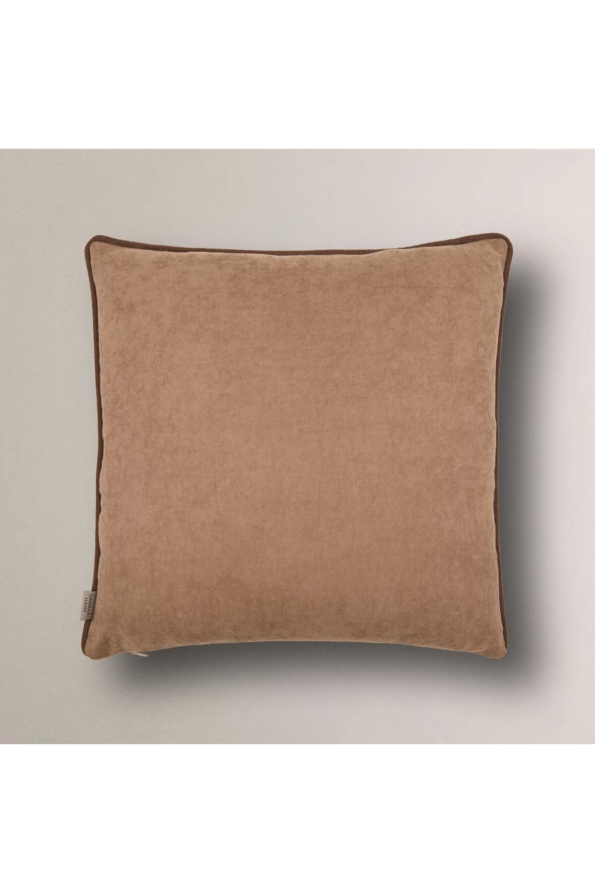 Vanilla Home-Efe Two Color Piping Detailed Throw Pillow Cover 5