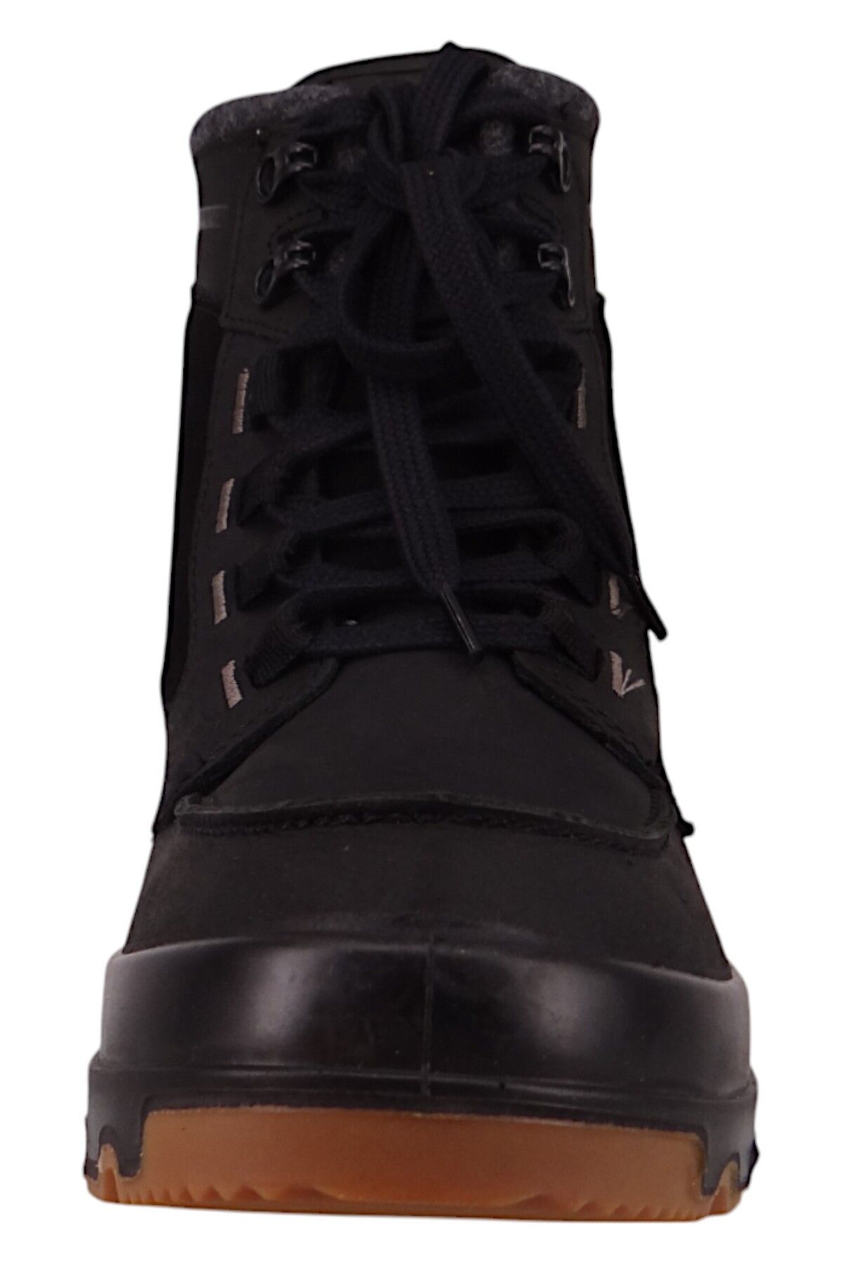 Kamik-Damen Winterstiefel Stiefel Winterschuhe Snowgem Wk2164 Schwarz Blk Black Leder/synthetik Mit Iceki 4