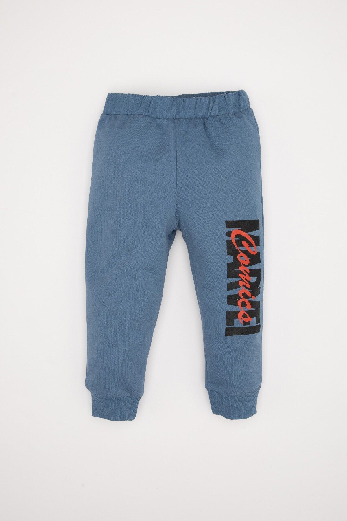 DeFacto-Set de 2 piese pentru bebeluși, hanorac Marvel cu decolteu, pantaloni de trening Jogger cu talie elastică D4665a524au 2