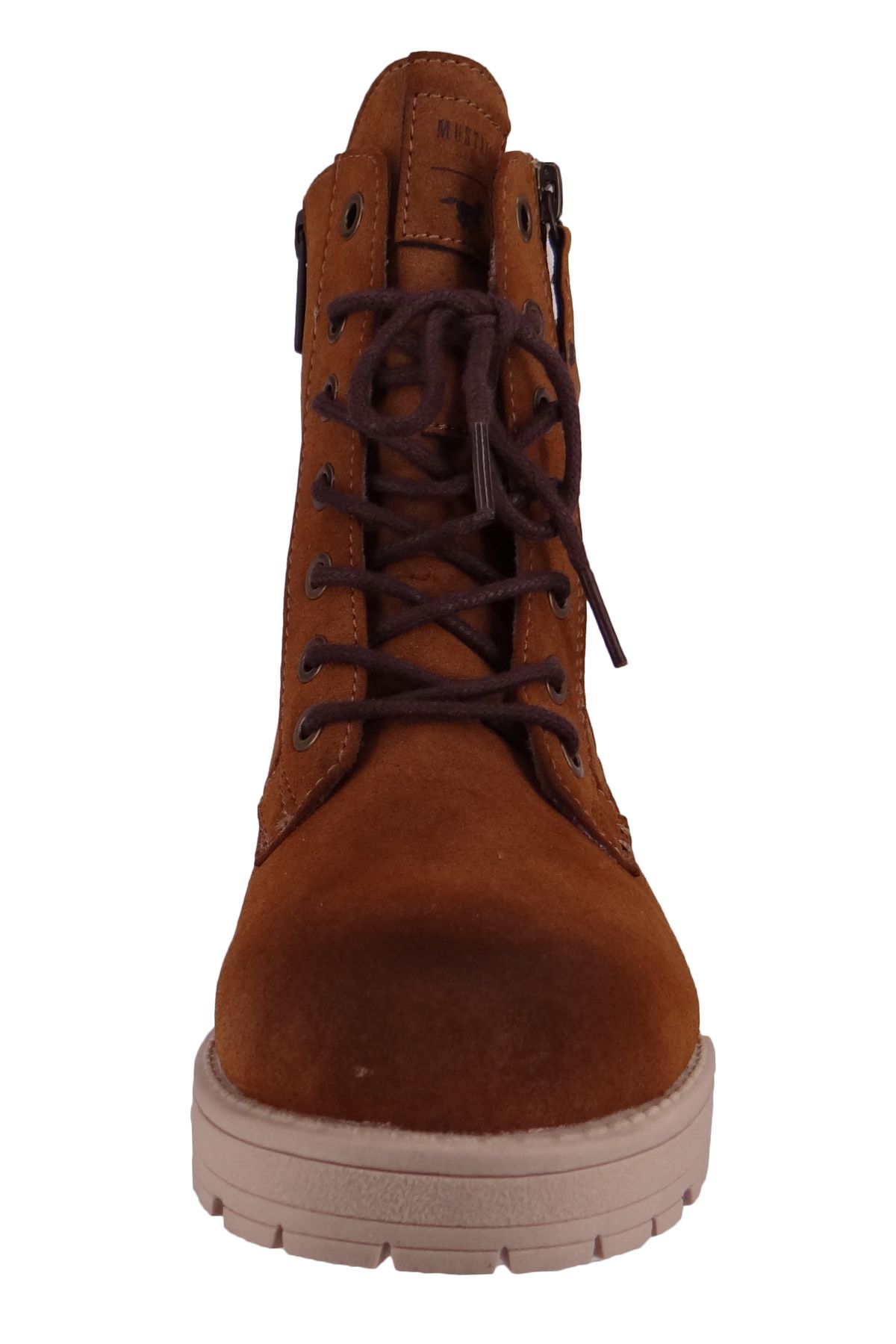 Mustang-Damen Elegante Stiefelette 1397501 Braun 301 Kastanie Kunstleder 6