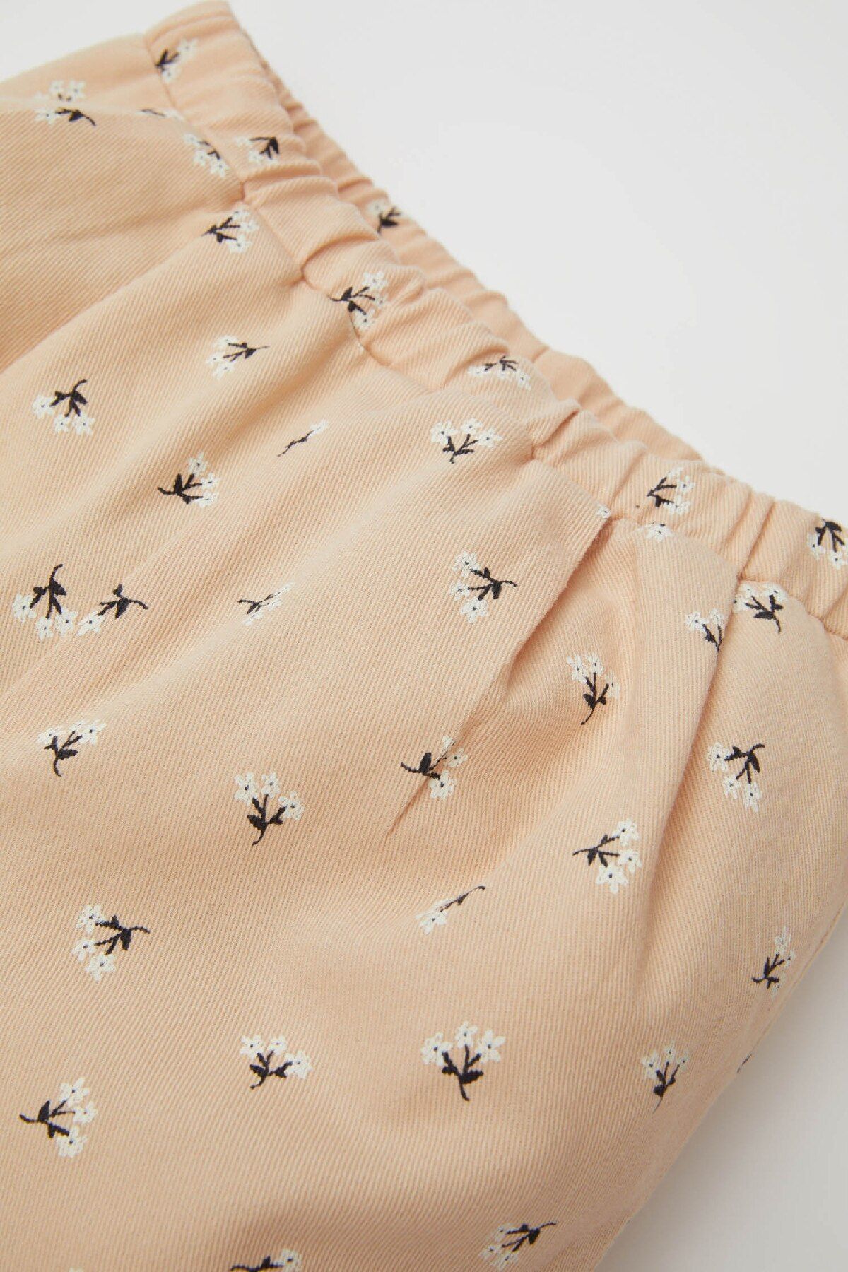 DeFacto-Baby Girl Set of 2 Twill Printed Long Sleeve Snap Fastener Body Elastic Waist Patterned Bottom D4116A524Wn 4