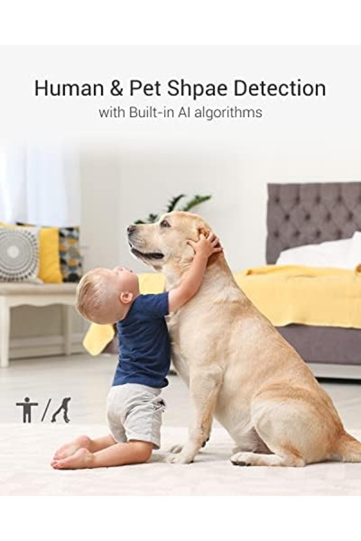 EZVIZ-C6 Security WiFi Camera, 2K+ Indoor Home camera with AI Powered Human & Pet & Sound Detection 8
