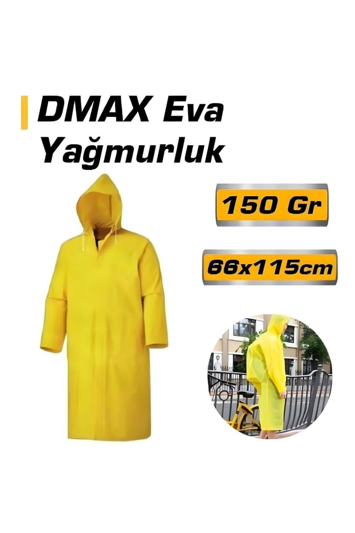 Worldtec 150 gr. Eva Yağmurluk Balıkçı Yagmurluk Sarı 4588