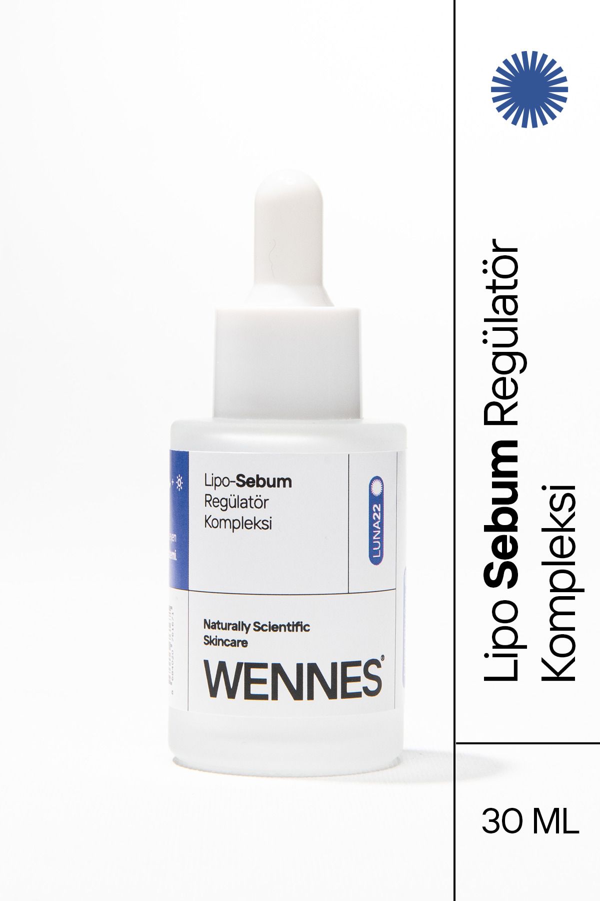 Wennes Lipo-Sebum Regülatör Kompleksi Serum | ,Siyah nokta ve Gözenek Karşıtı BHA + Çörek Otu Luna22