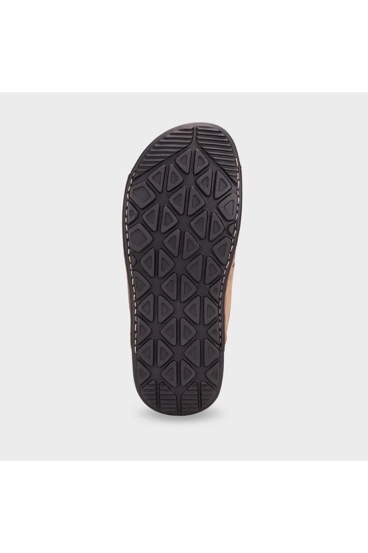 Forelli-49107-G Ανδρικές παντόφλες από γνήσιο δέρμα Zayn Kum Nubuck 4