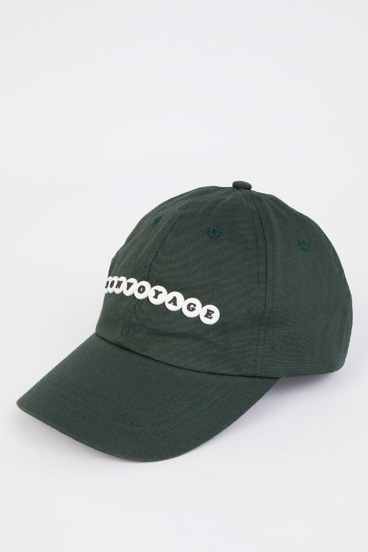 DeFacto-Women's Label Printed Woven Baseball Basketball Cap D7990Ax25Sm 1