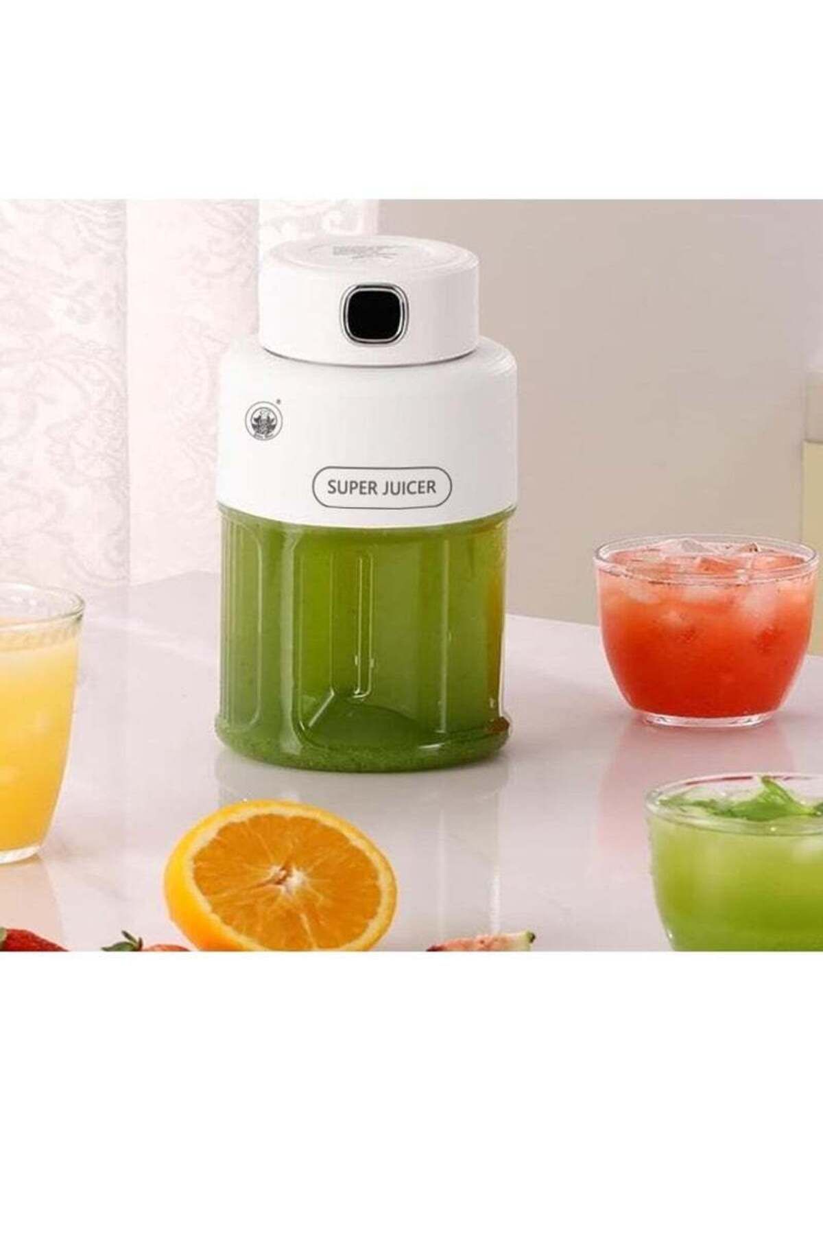 Lotus rose-Portable Blender with LED Display, Personal Blender for Shakes and Smoothies,USB Rechargeable 3