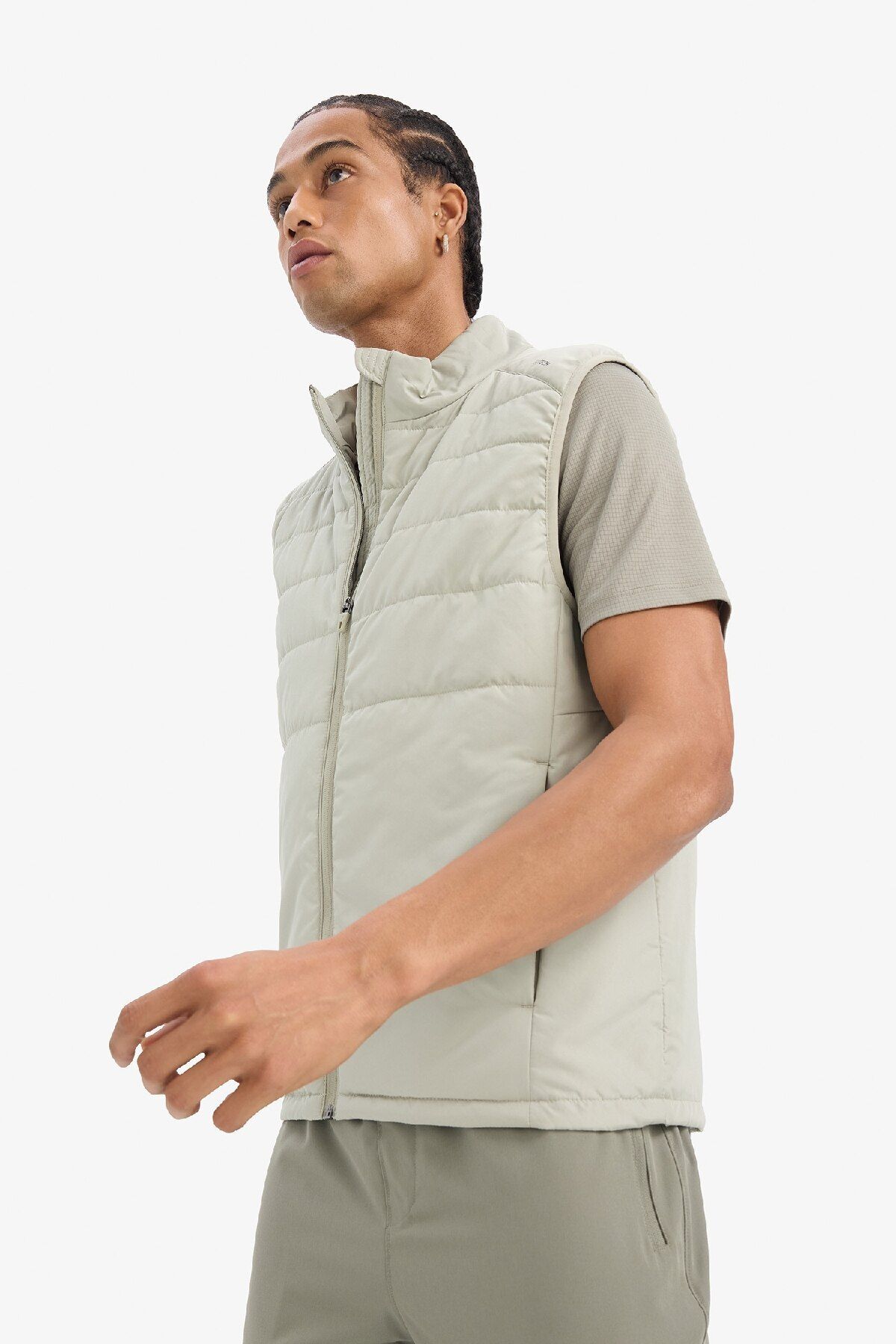 DeFacto-Defactofit Regular Fit Woven Vest D6177Ax25Sp 2