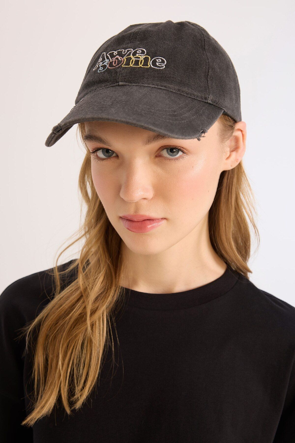 DeFacto-Women's Jean Look Cap Hat B7199Ax25Sm 1