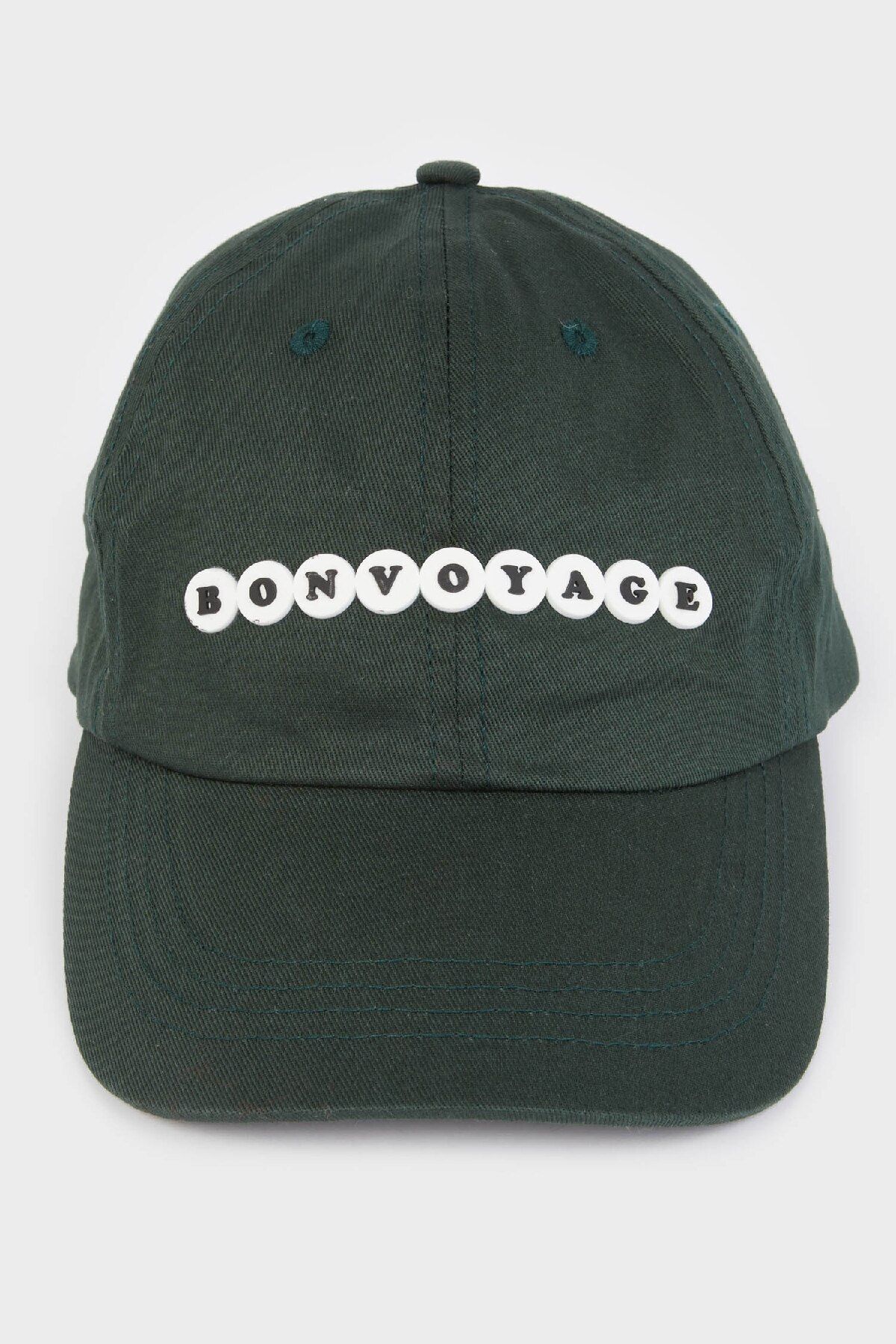 DeFacto-Women's Label Printed Woven Baseball Basketball Cap D7990Ax25Sm 5