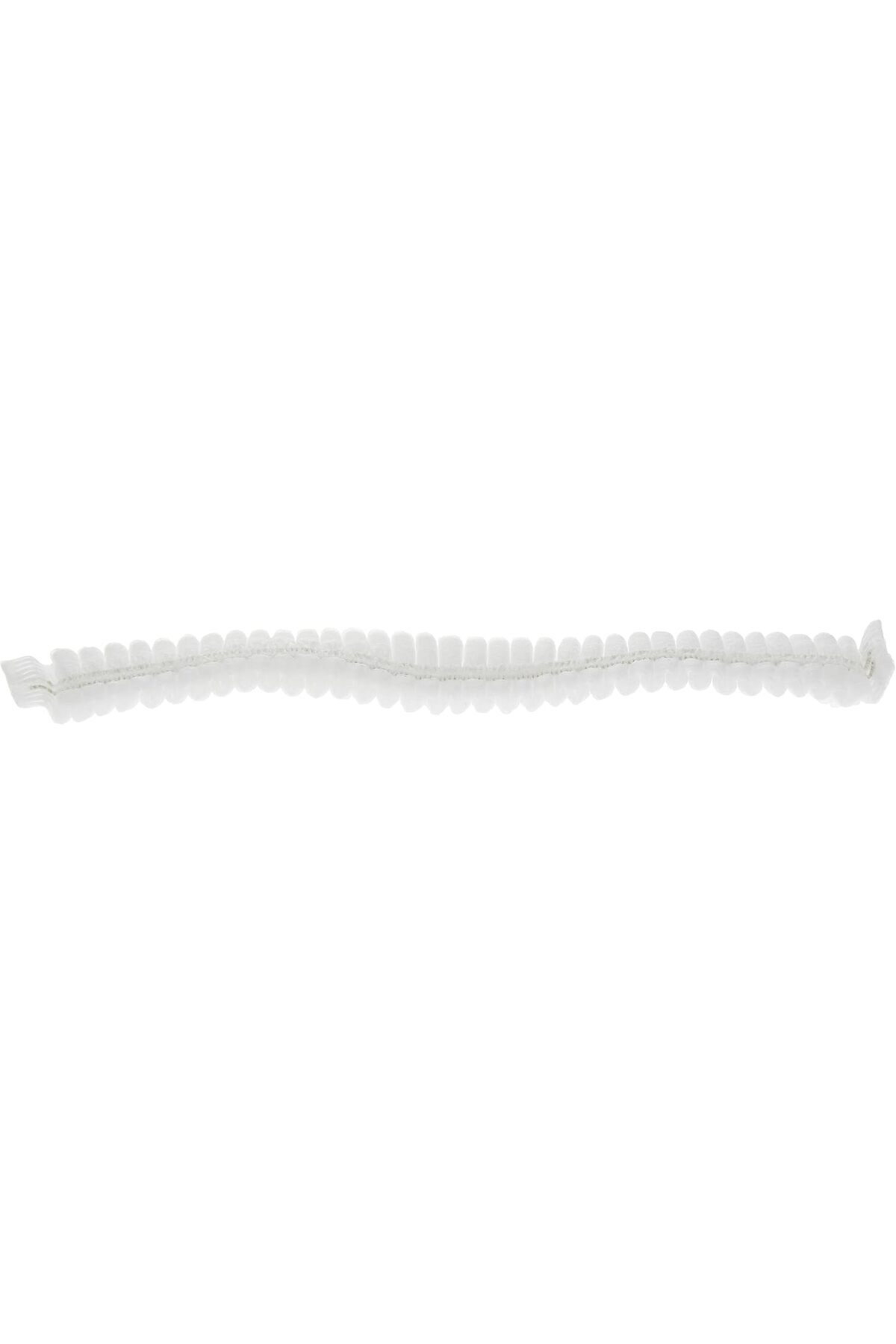 Generic-100 Pieces Disposable Hair Net White Cover For Salon Cooking Housework Etc 5