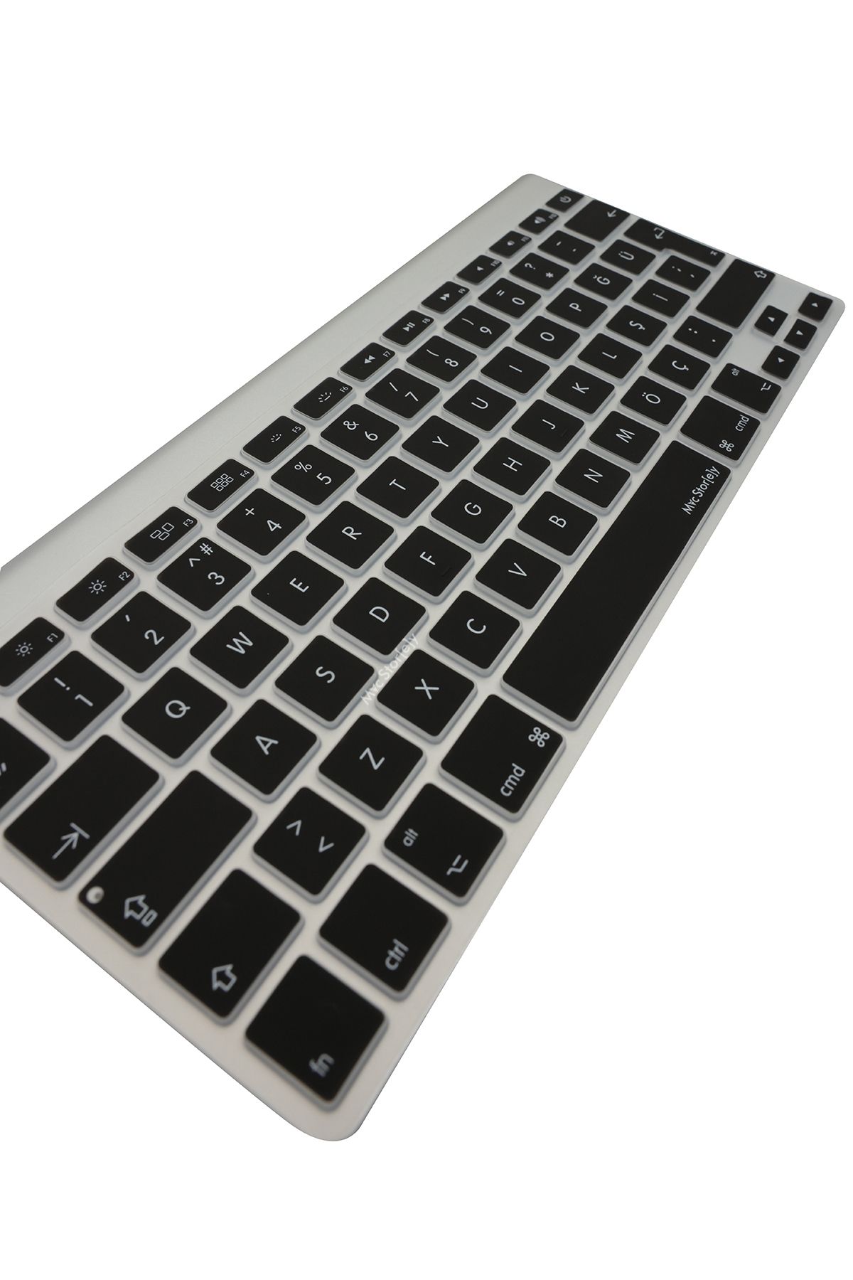 Mcstorey-Apple Magic Keyboard Protective Case Fits Turkish Q Printed Silicone A1314 A1242 5