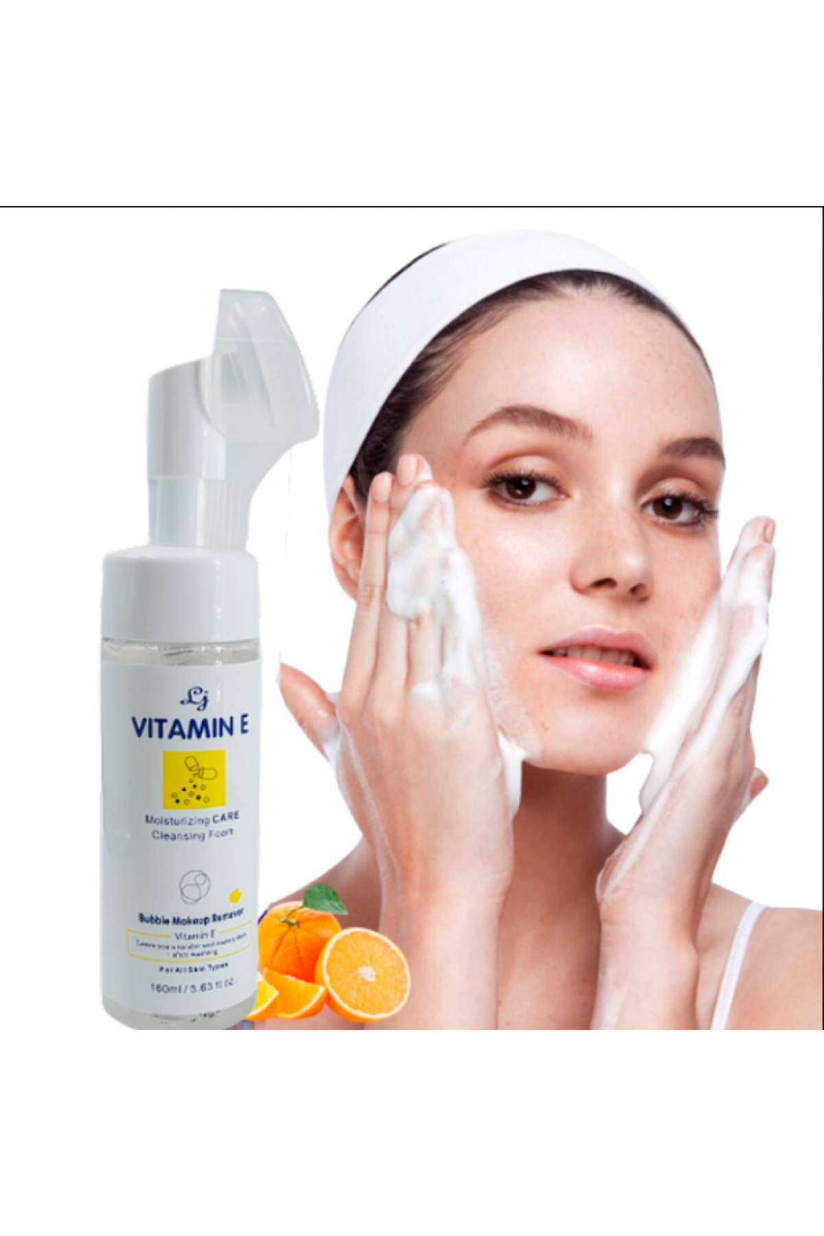 LOVE JOJO-Bubble Makeup Remover Gentle Foam Cleanser with Deep Cleansing Action 160ml 5