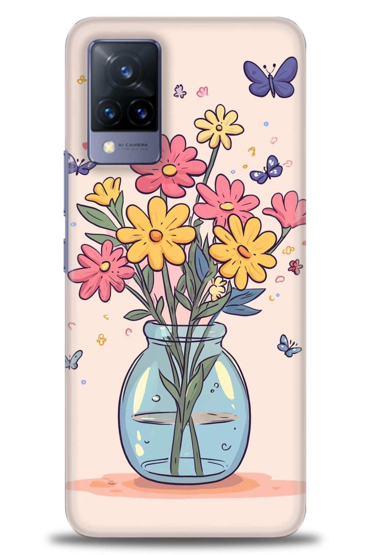 CooperTech Vivo V21 / V21E İle Uyumlu HD Baskılı Silikon Kılıf - ÖzelSeriVivo - 2941