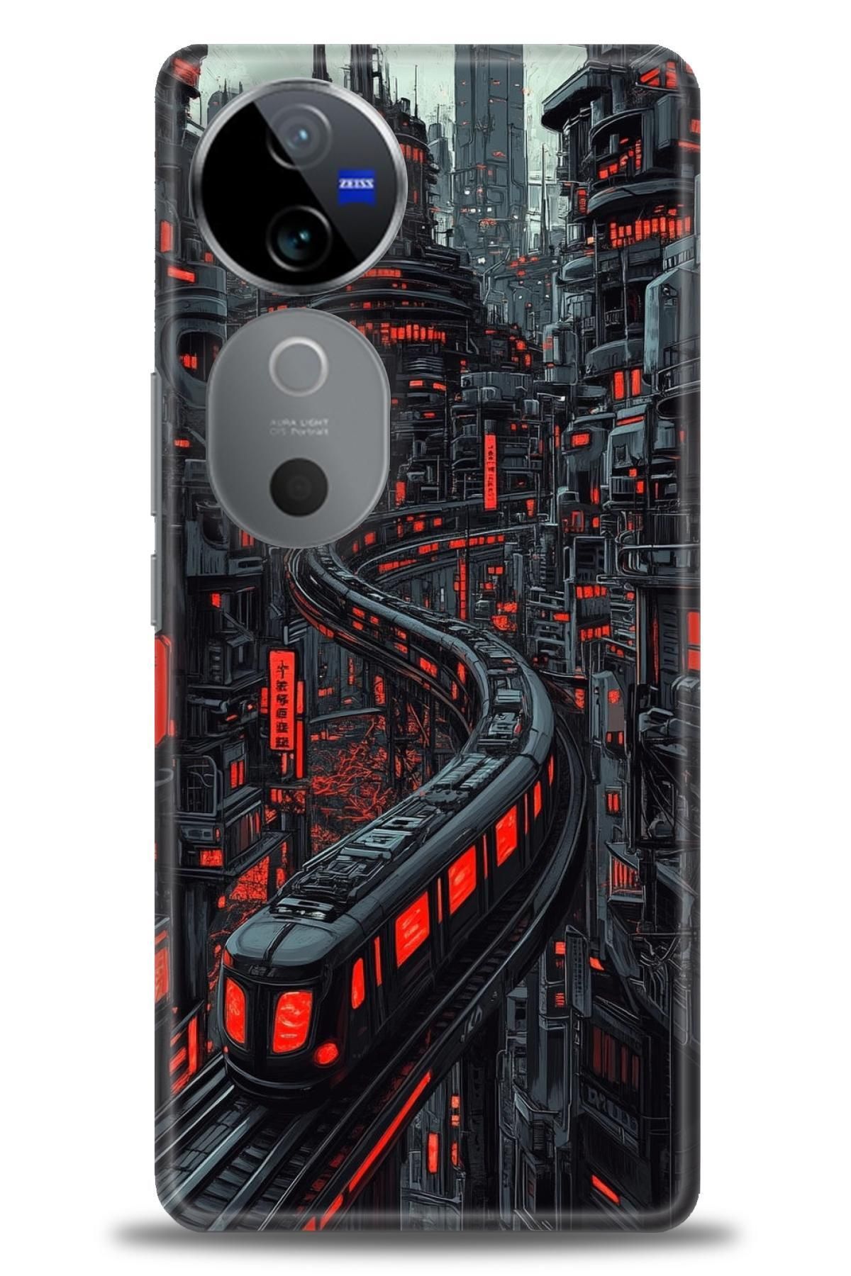 CooperTech Vivo V40 5G İle Uyumlu HD Baskılı Silikon Kılıf - ÖzelSeriVivo - 2152