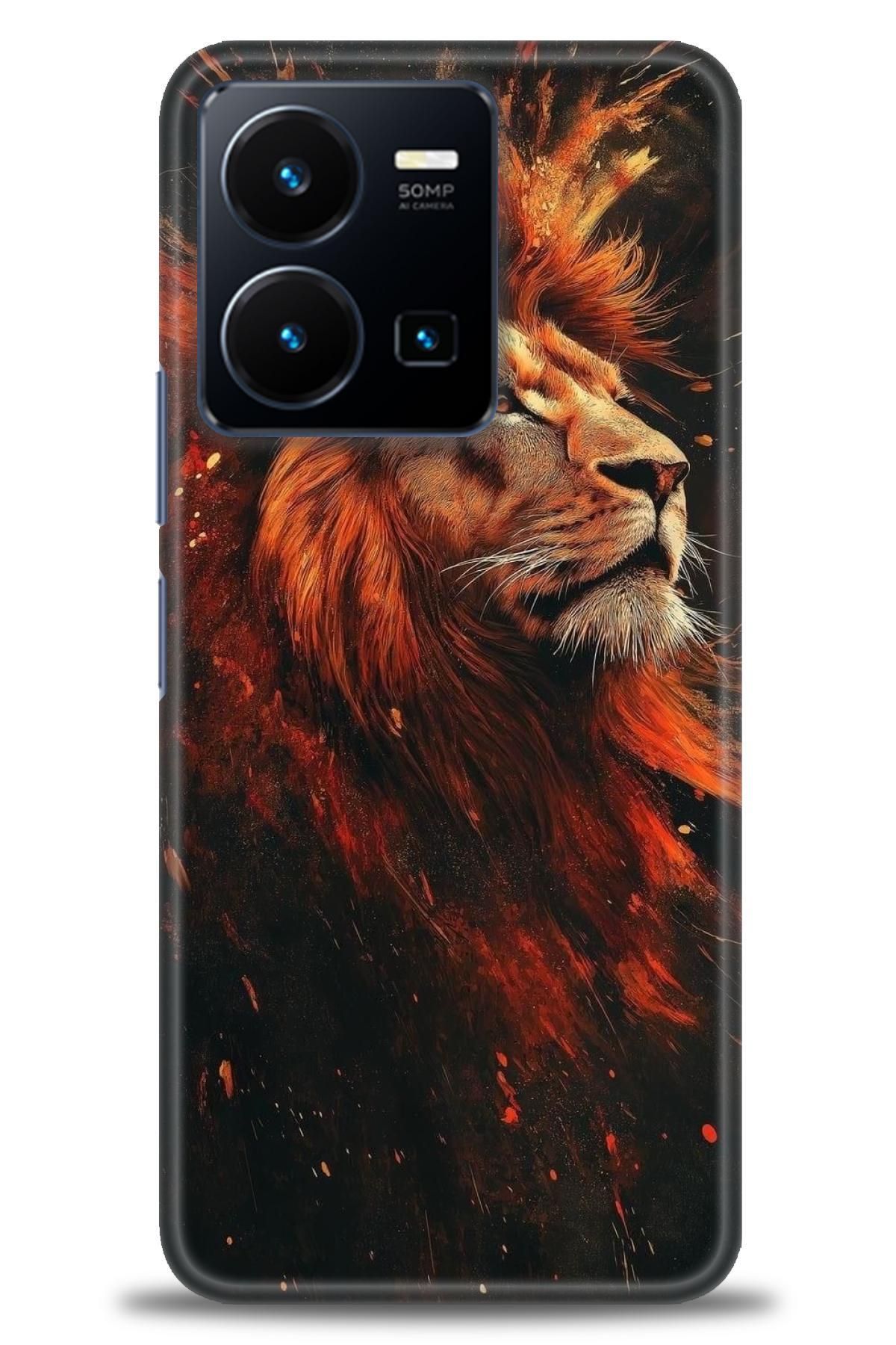 CooperTech Vivo Y22S İle Uyumlu HD Baskılı Silikon Kılıf - ÖzelSeriVivo - 2169