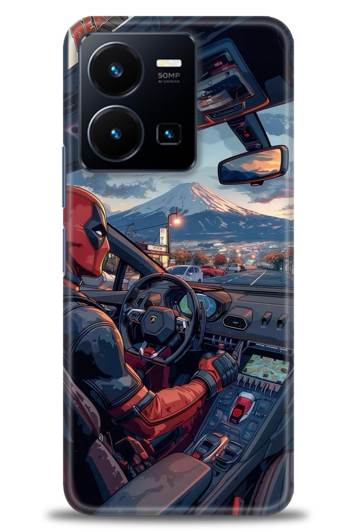 CooperTech Vivo Y22S İle Uyumlu HD Baskılı Silikon Kılıf - ÖzelSeriVivo - 2596