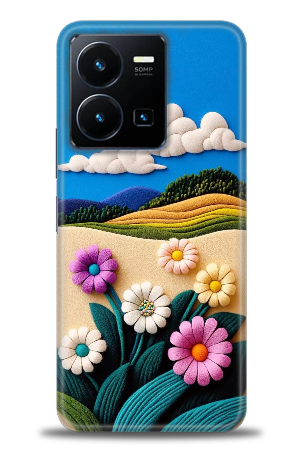 CooperTech Vivo Y35 İle Uyumlu HD Baskılı Silikon Kılıf / Y V ÖzelSeri Vivo - 2335